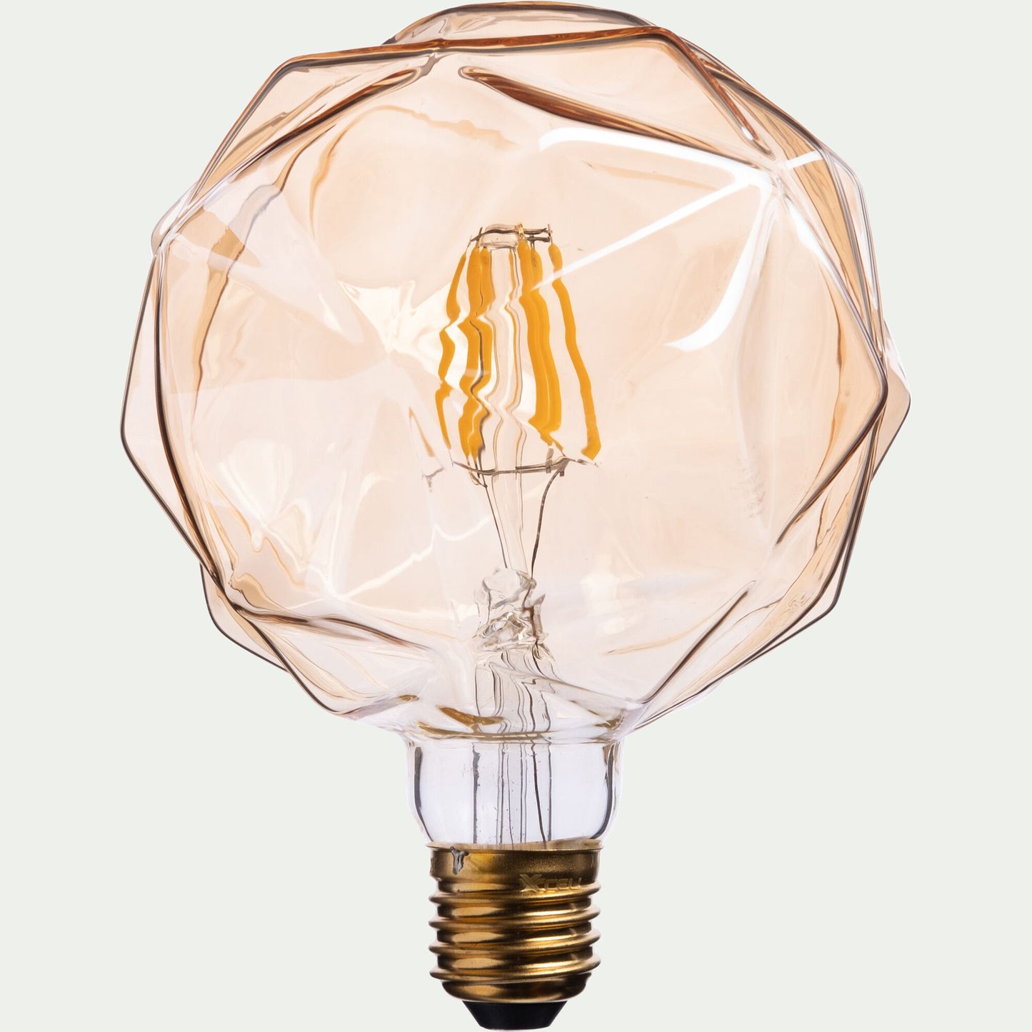 FACETTE - Ampoule décorative LED D12,5cm culot E27