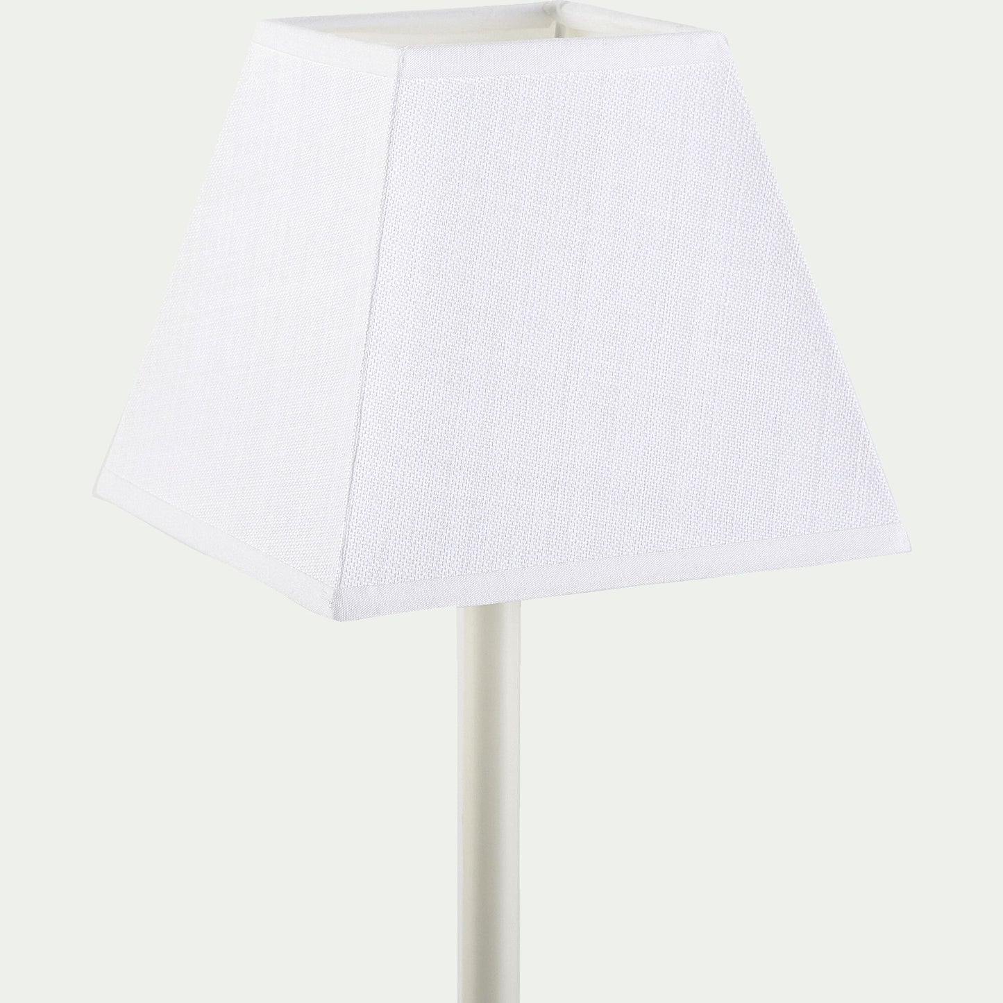 MISTRAL - Abat jour en coton l16cm - blanc capelan