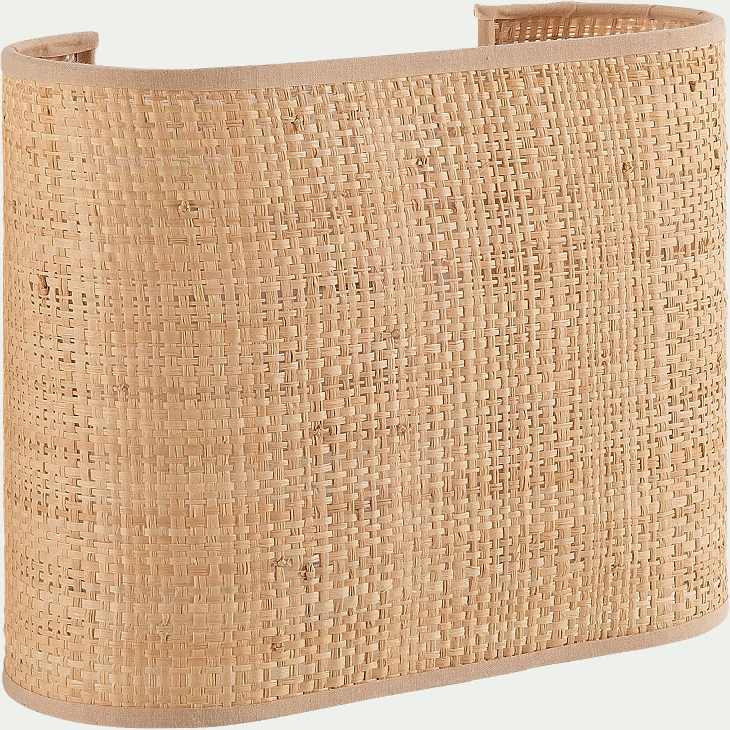 TIRO - Applique non électrifiée en rabane l25cm - naturel