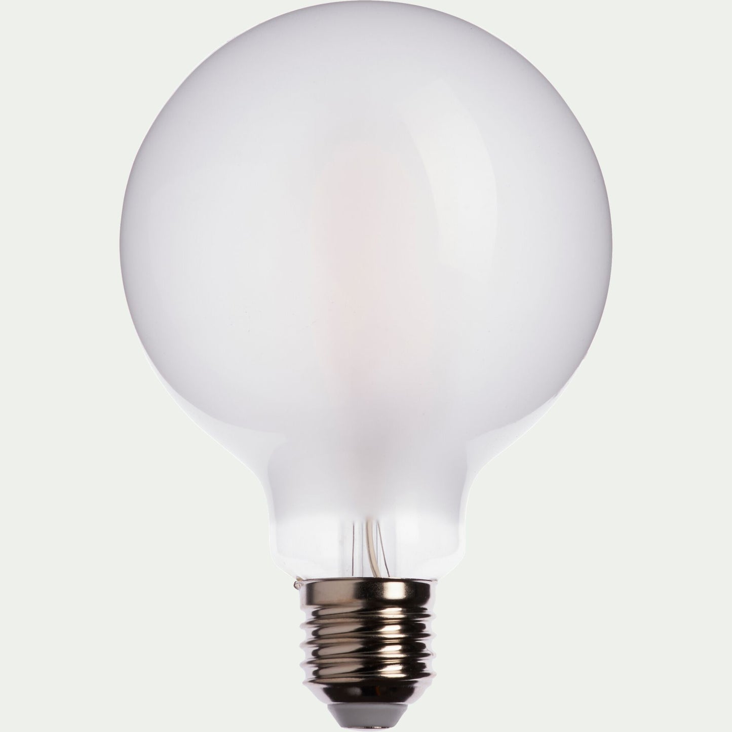 GLOBE - Ampoule LED globe 9,5cm culot E27 - blanc