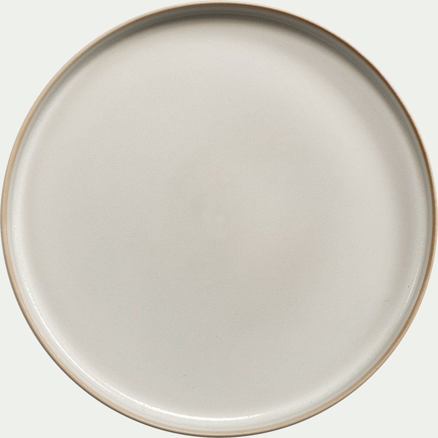 ALBA - Assiette à dessert en grès D22,5cm - beige alpilles
