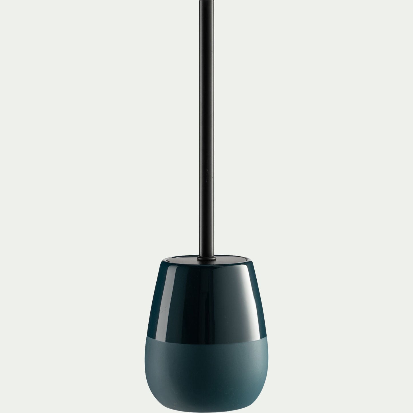 SPINA - Brosse wc en grès - bleu figuerolles