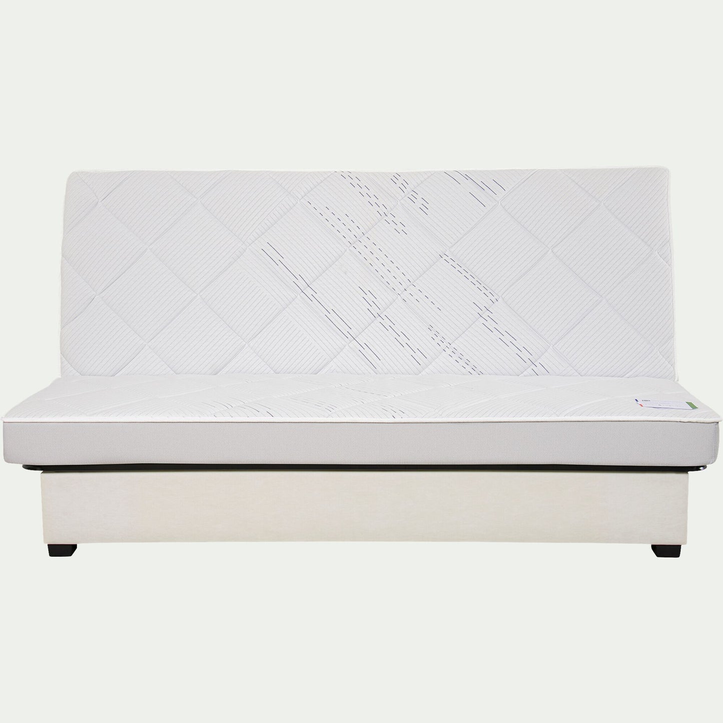 NOVA - Structure de clic-clac 130cm avec matelas simmons 11,6cm