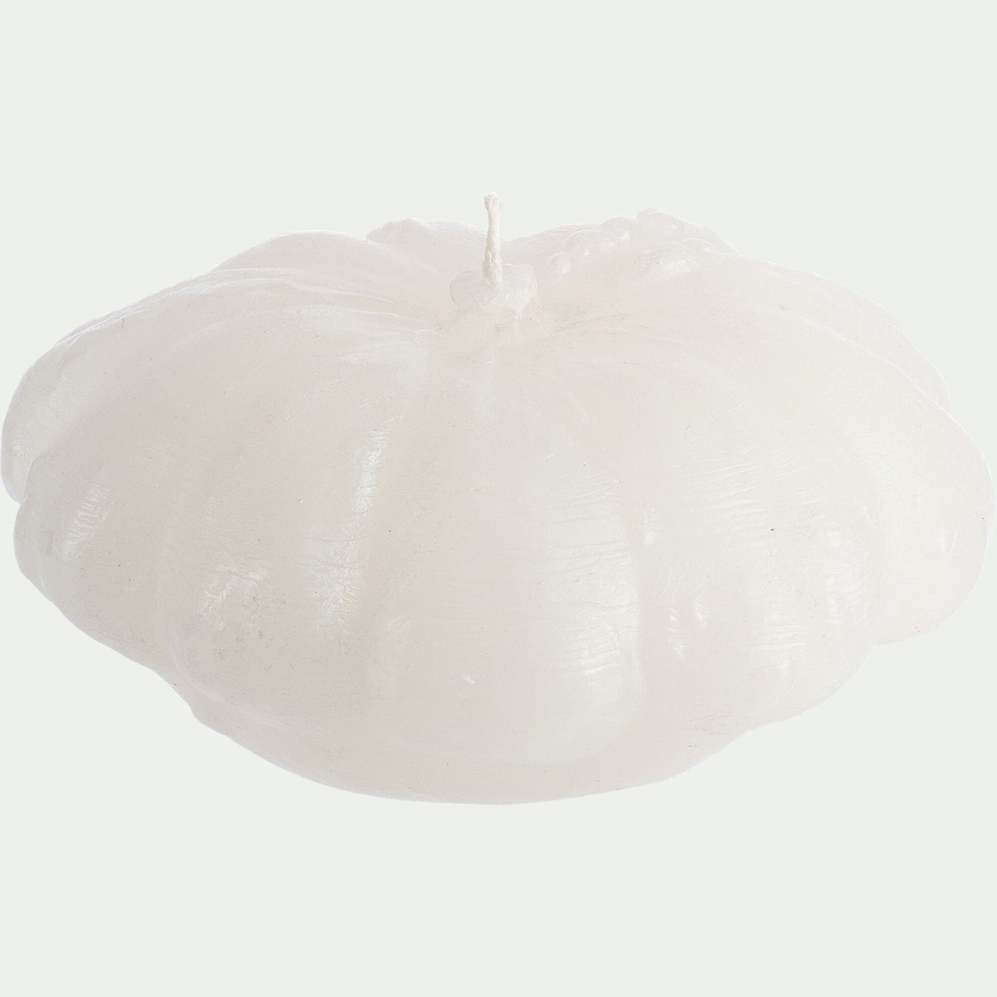 TAVIRA - Bougie fleur D14,5cm - blanc