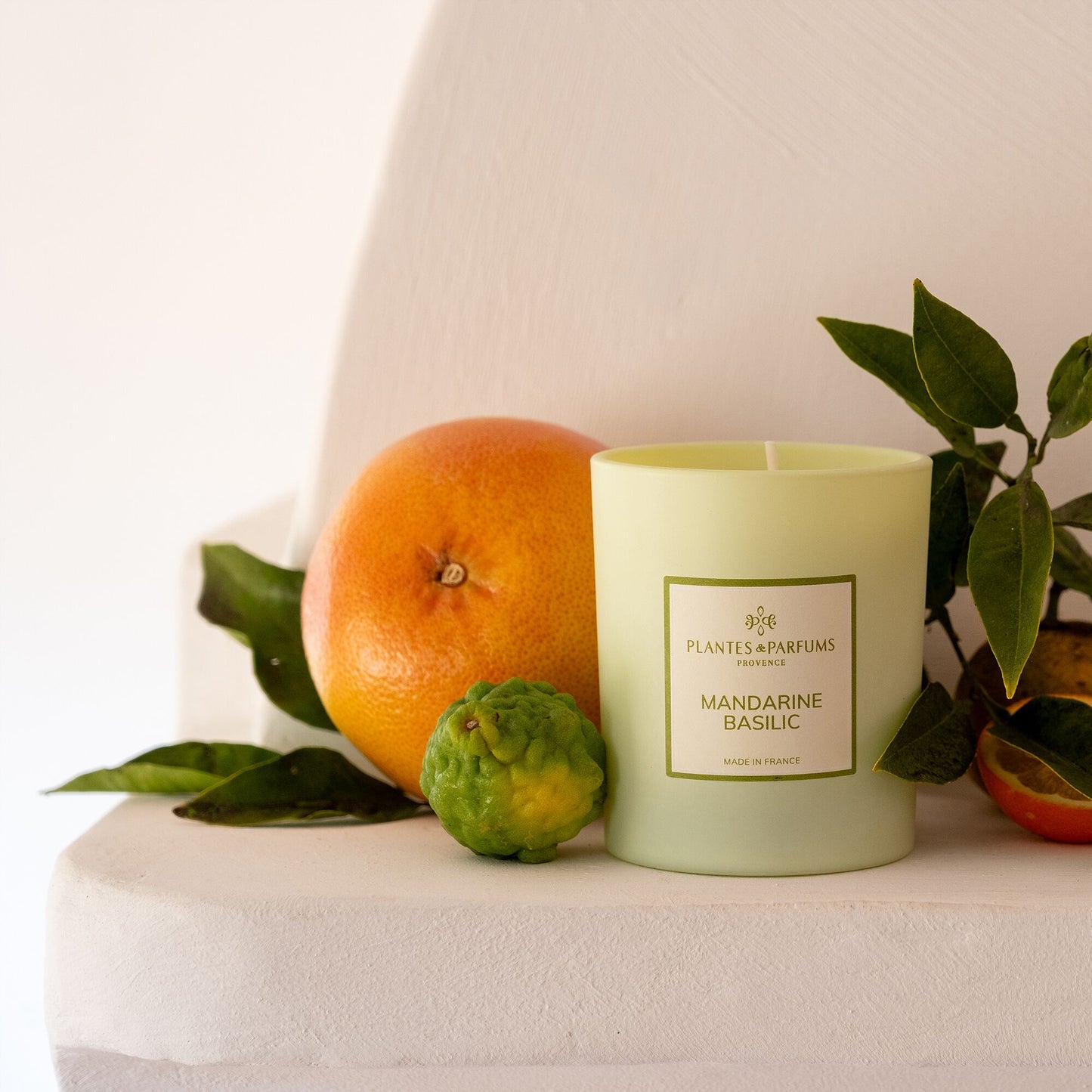 MANON - Bougie parfumée senteur mandarine et basilic 180g