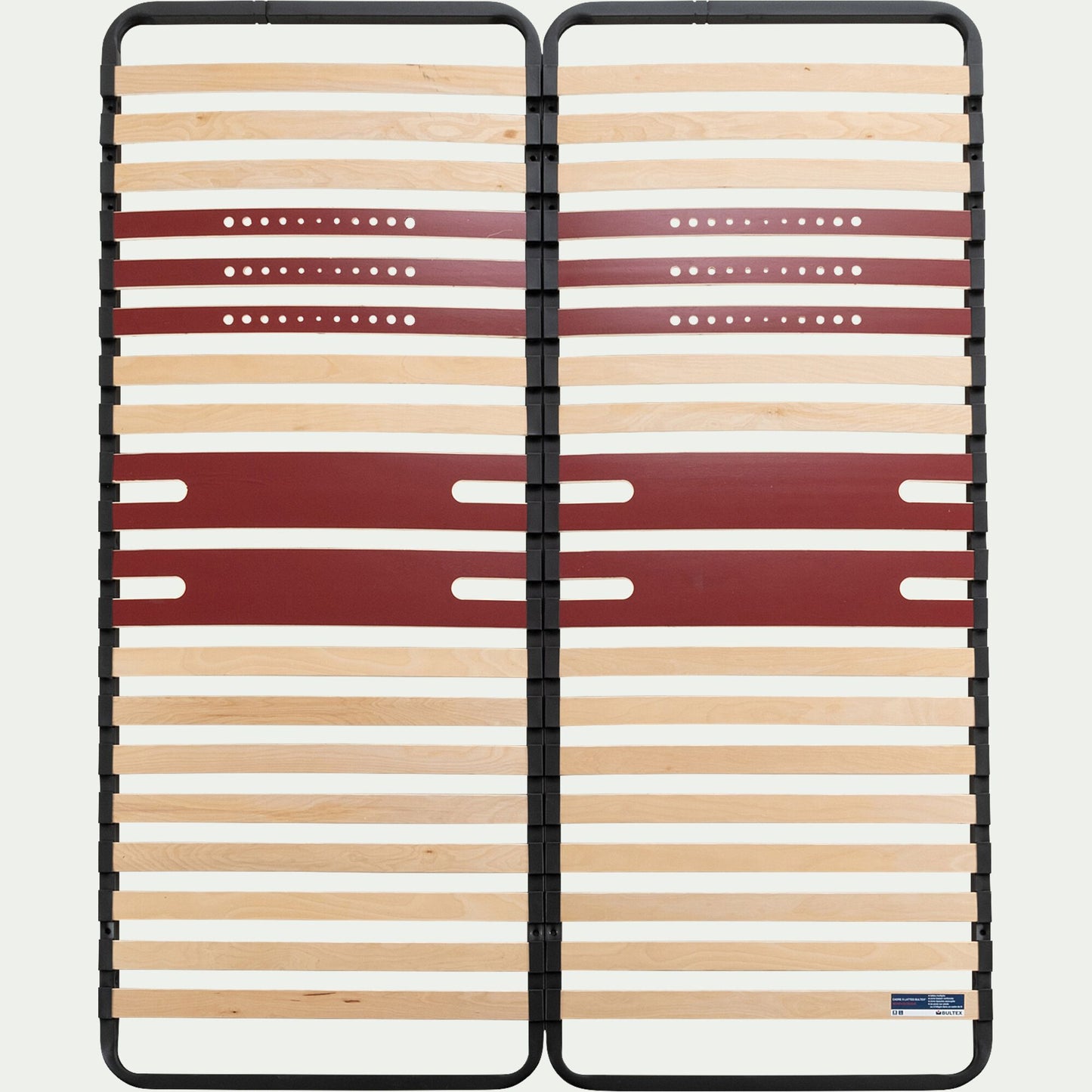 MORPHO - Sommier cadre à lattes Bultex 4 cm - 2x80x200 cm