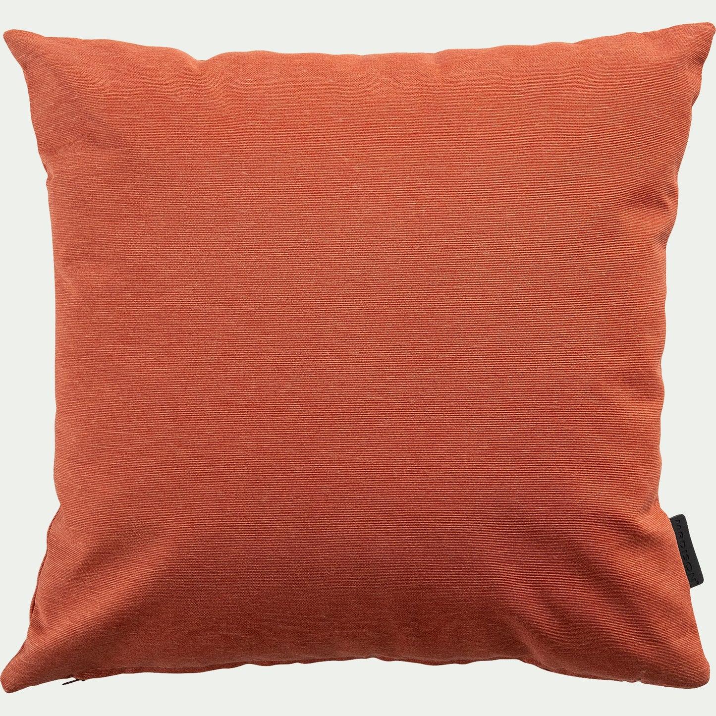TRAYAS - Coussin d'extérieur et intérieur déperlant - brun rustrel 40x40cm