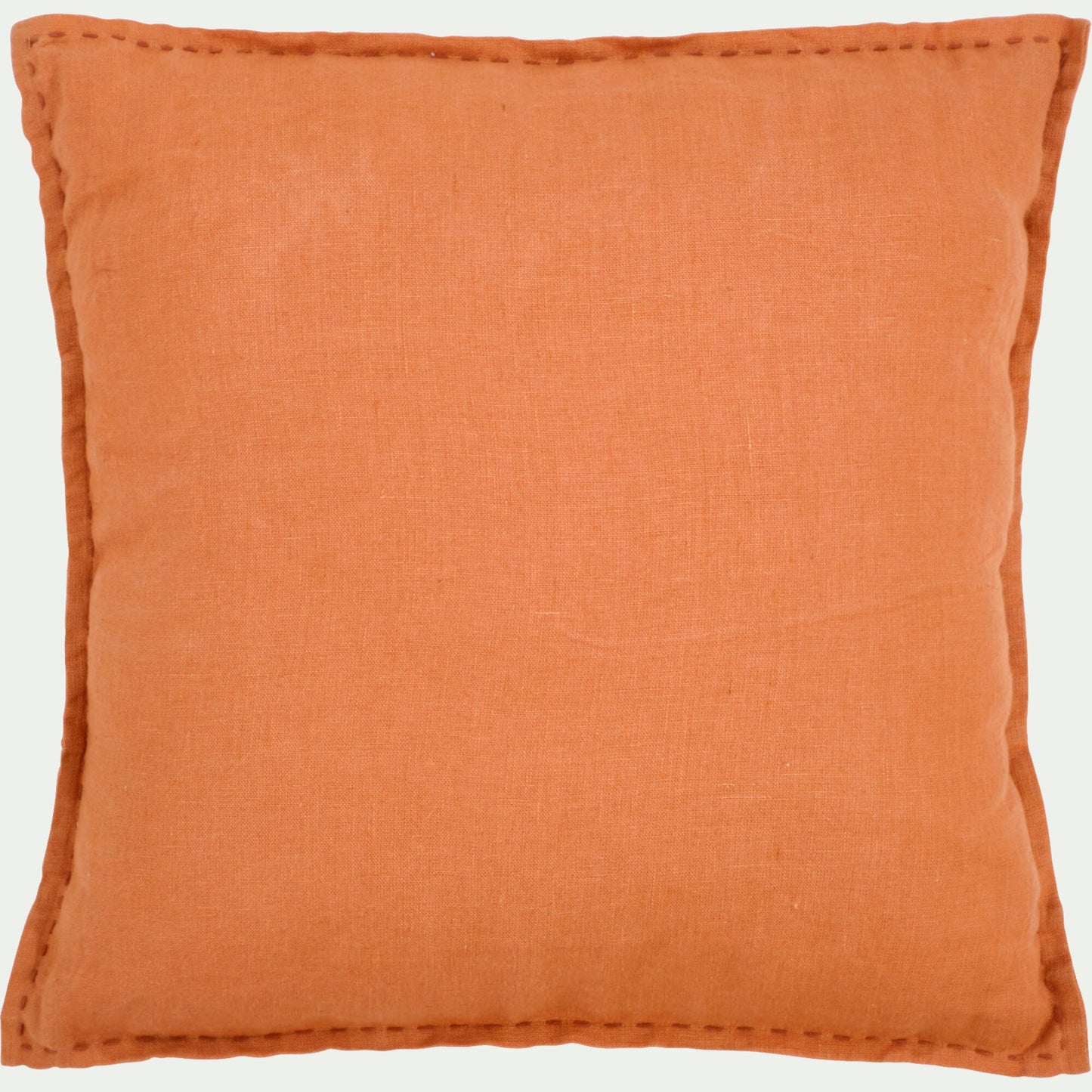 VINON - Coussin en lin lavé 45x45cm - brun rustrel