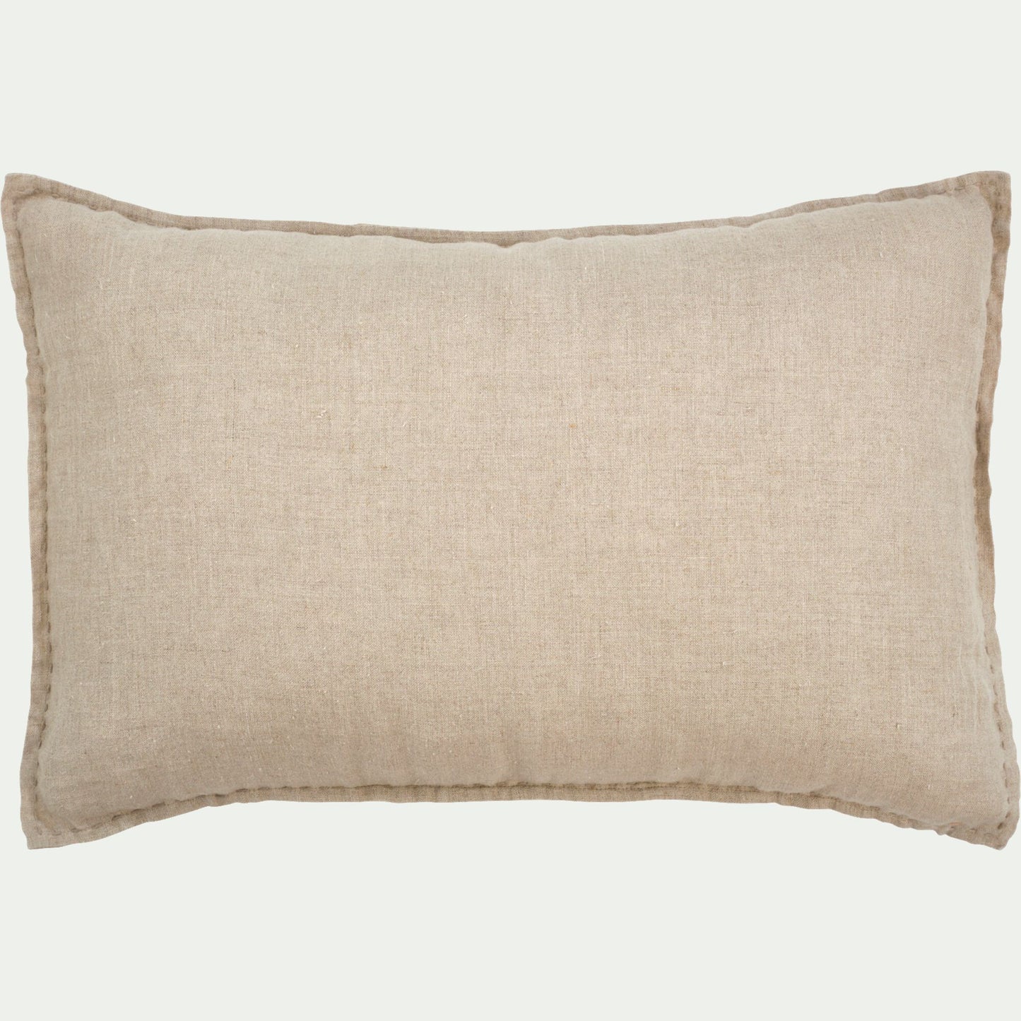 VINON - Coussin en lin lavé 40x60cm - naturel