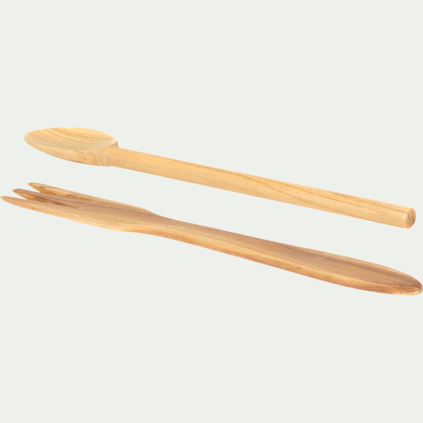 OLIVIA - Couverts à salade en bois d'olivier