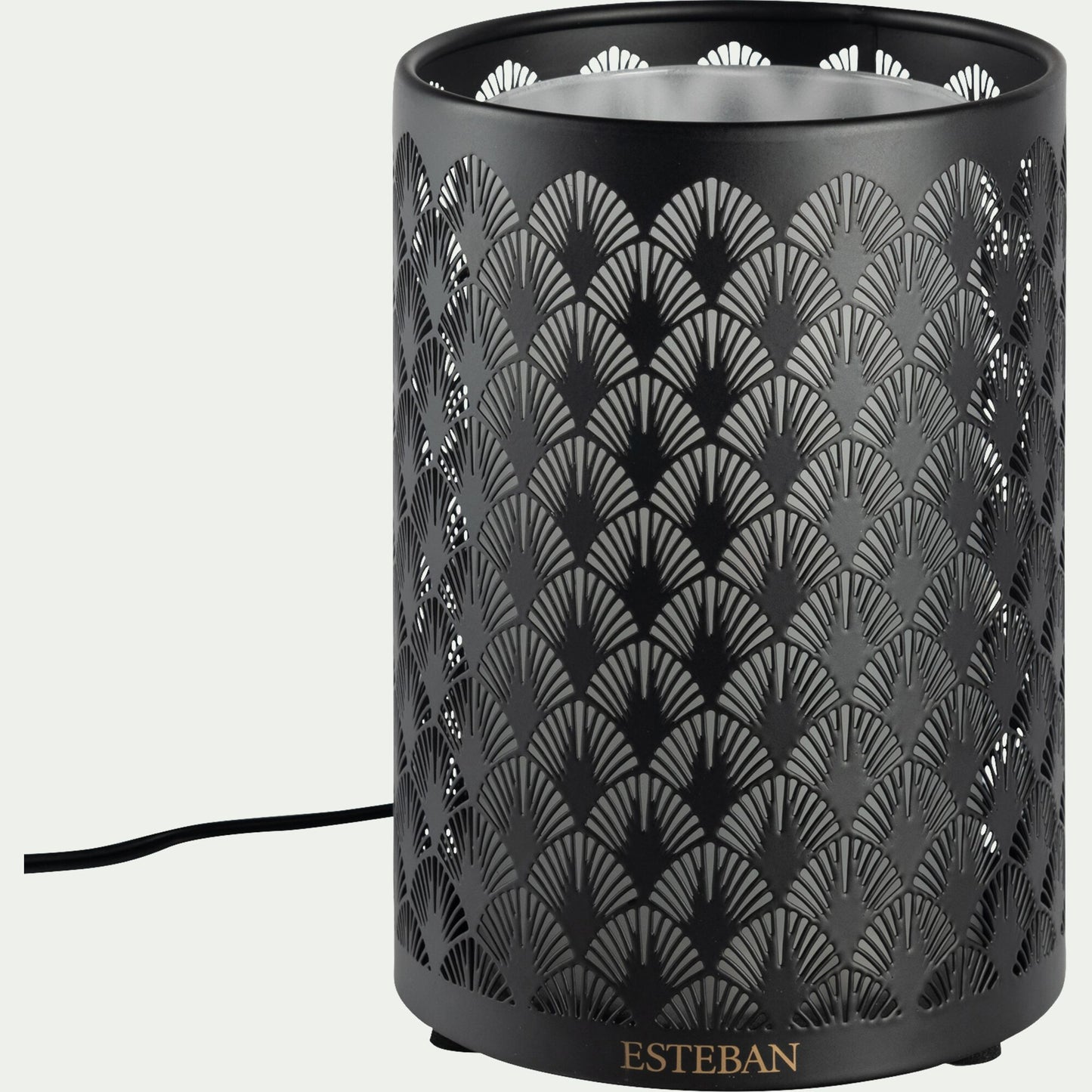 BRUME - Diffuseur de parfum électrique en métal noir lumière - 100ml