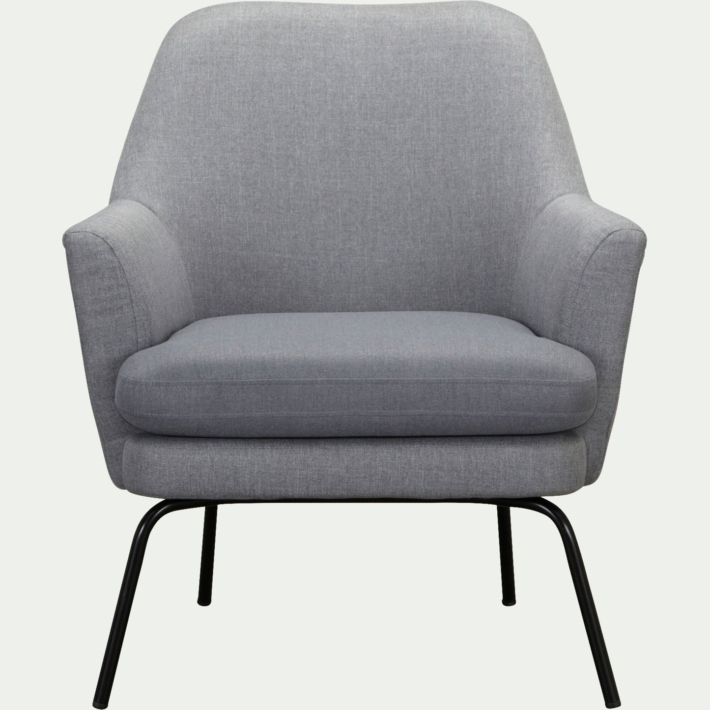 MONA - Fauteuil en tissu - gris restanque