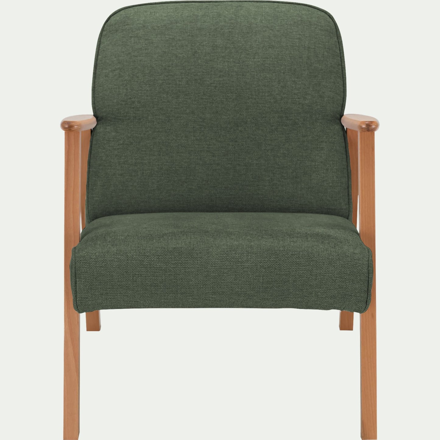 SEVILLE - Fauteuil en tissu Loft - vert cèdre