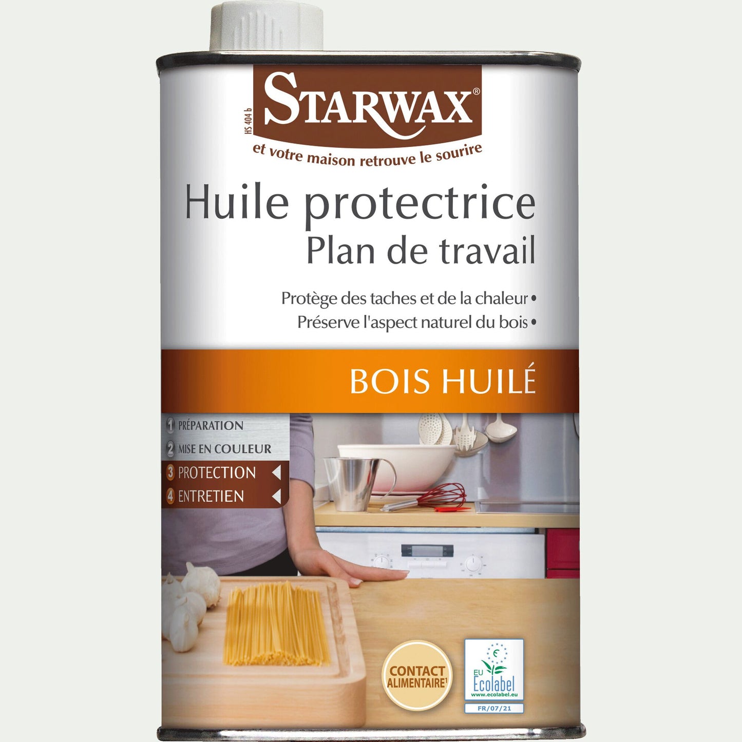 STARWAX - Huile protectrice plan de travail 500ml