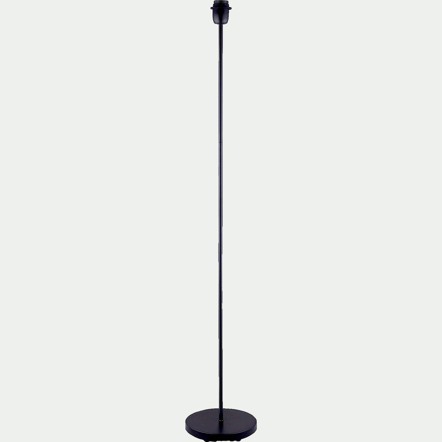 MIKY - Pied de lampadaire en métal - H140cm noir