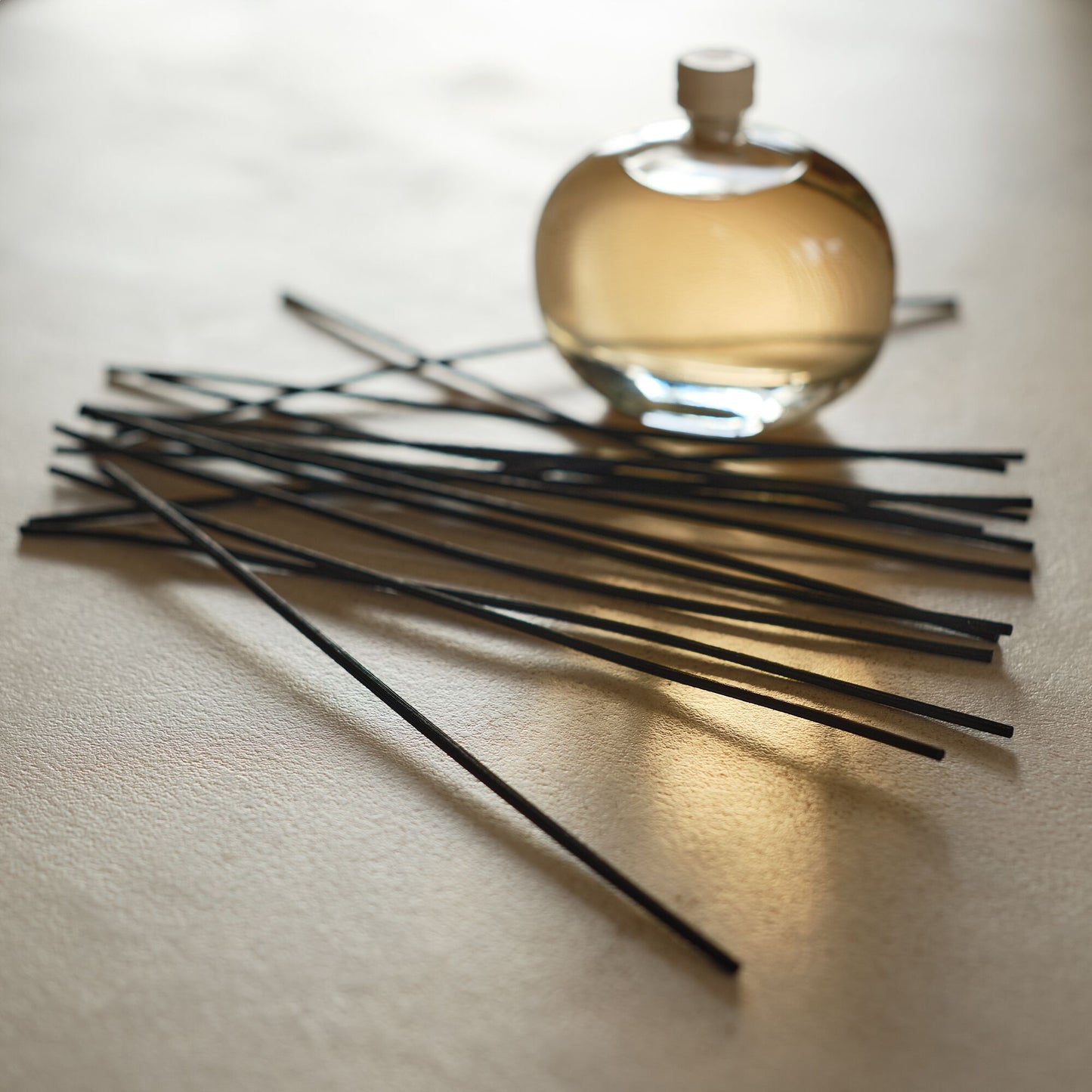 ROTIN - Lot de 15 tiges en rotin pour diffuseur de parfum