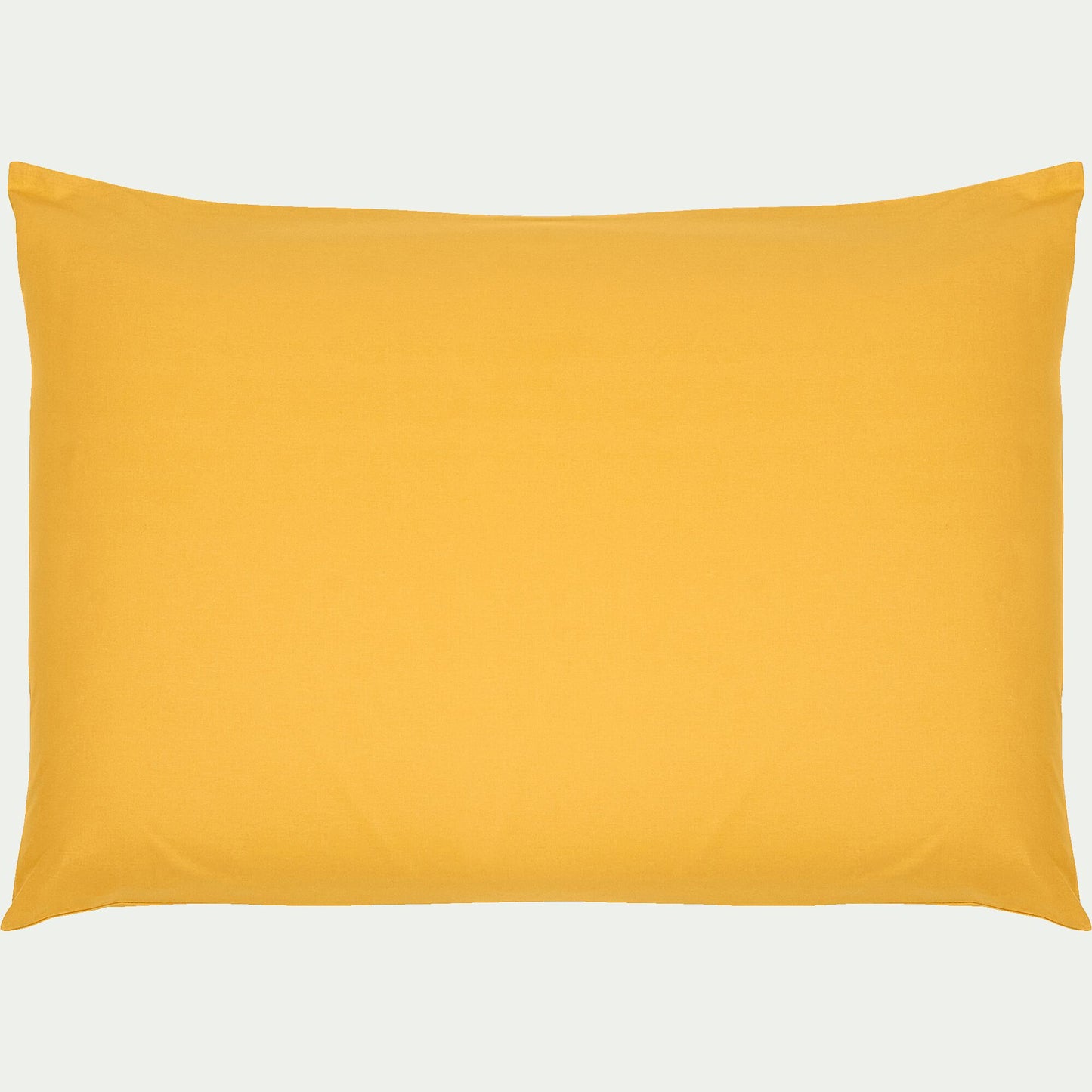 CALANQUES - Lot de 2 taies d'oreiller en coton - jaune genet 50x70cm