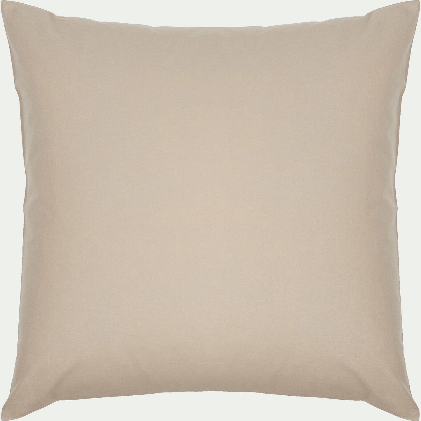 CALANQUES - Lot de 2 taies d'oreiller en coton - beige alpilles 65x65cm