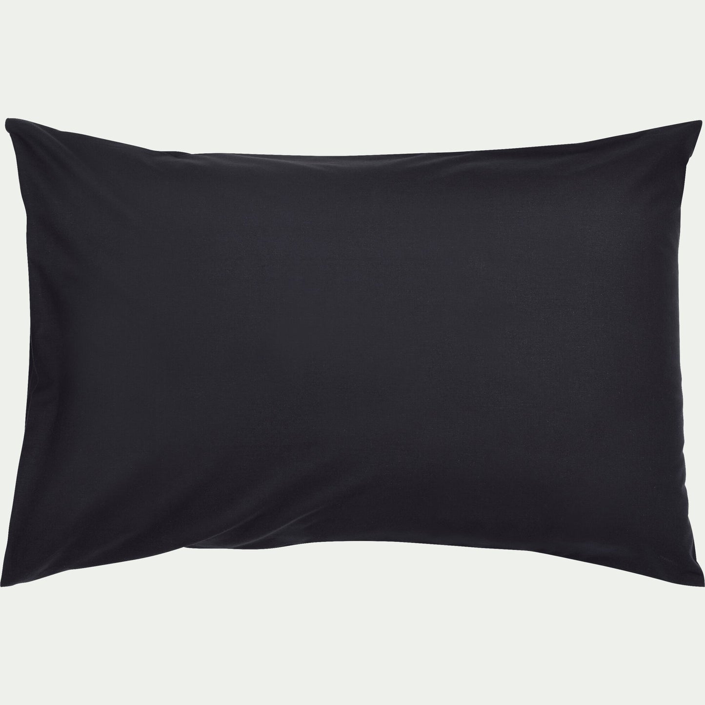 CALANQUES - Lot de 2 taies d'oreiller en coton - gris calabrun 50x70cm