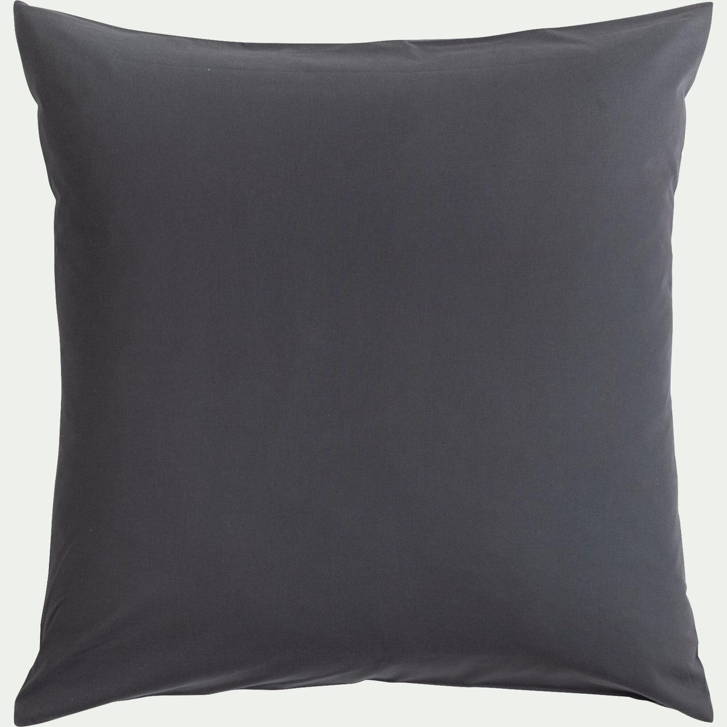 CALANQUES - Lot de 2 taies d'oreiller en coton - gris ardoise 65x65cm
