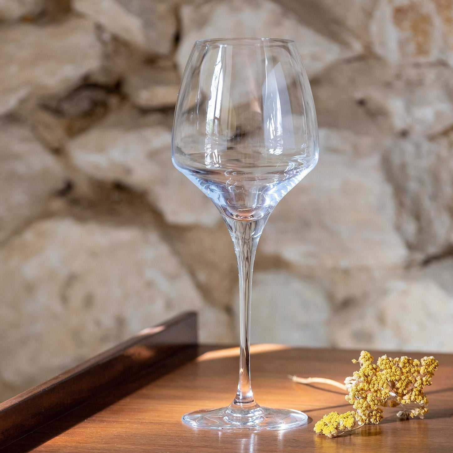 OPEN UP - Lot de 6 verres à pied en cristallin 40cl - transparent