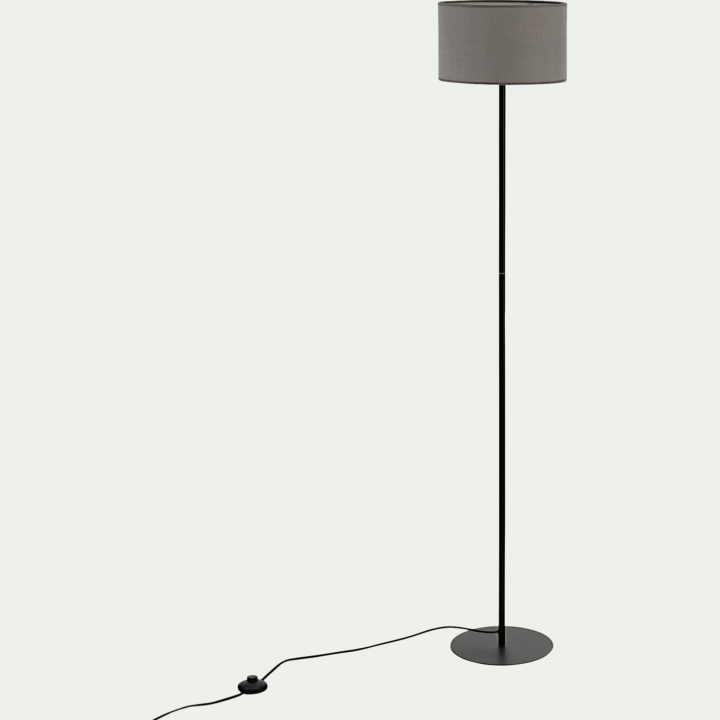 NANS - Lampadaire en métal - gris restanque D30cm