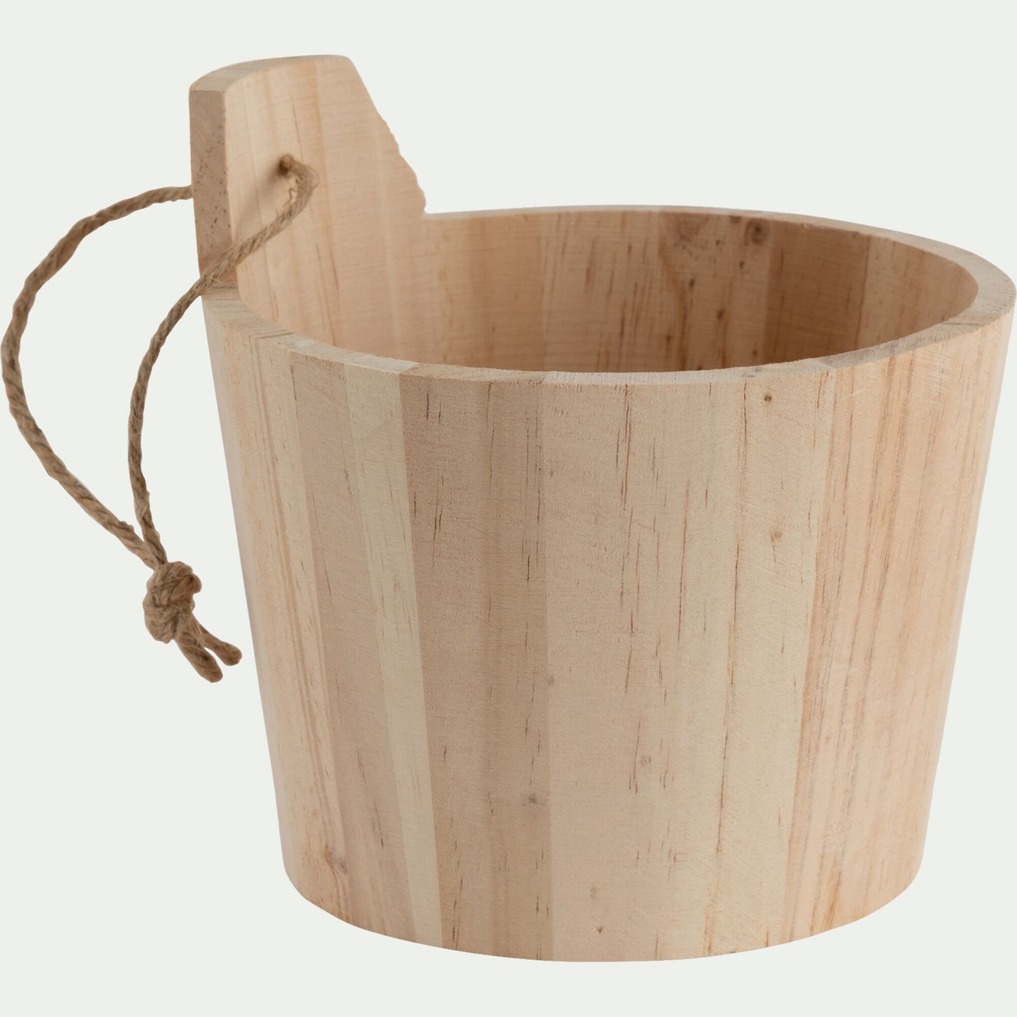 OSLO - Panier de rangement en pin - bois clair