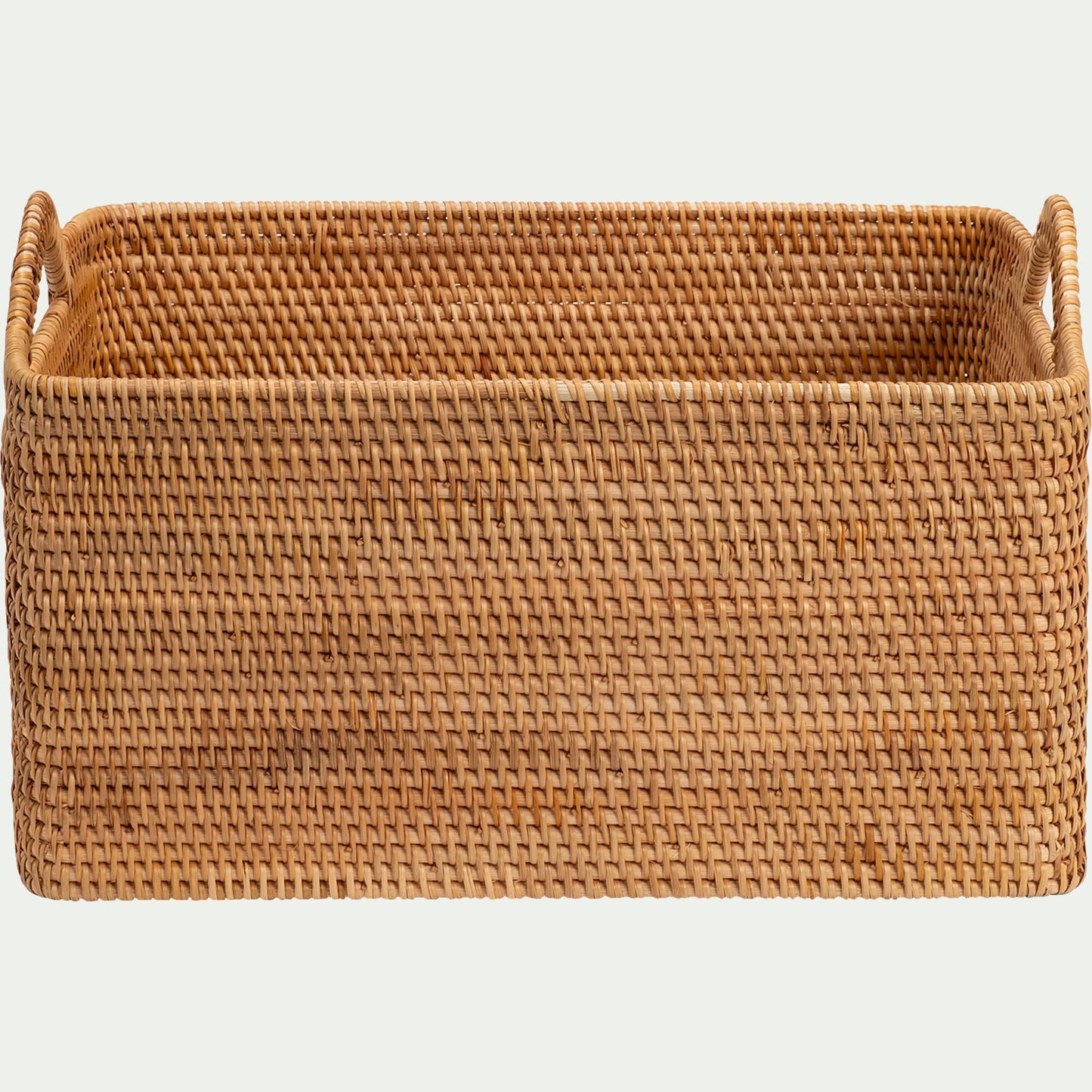 MATERA - Panier à linge en rotin L50xl37XH25cm - naturel