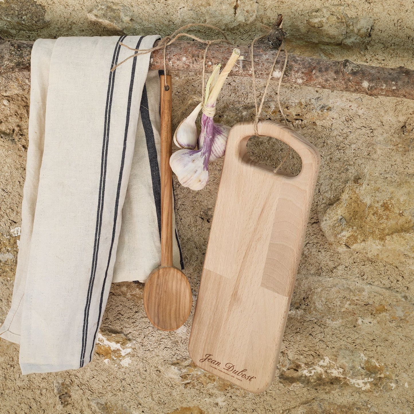 SAPRE - Planche de présentation en bois de hêtre - bois clair 12,5x31cm