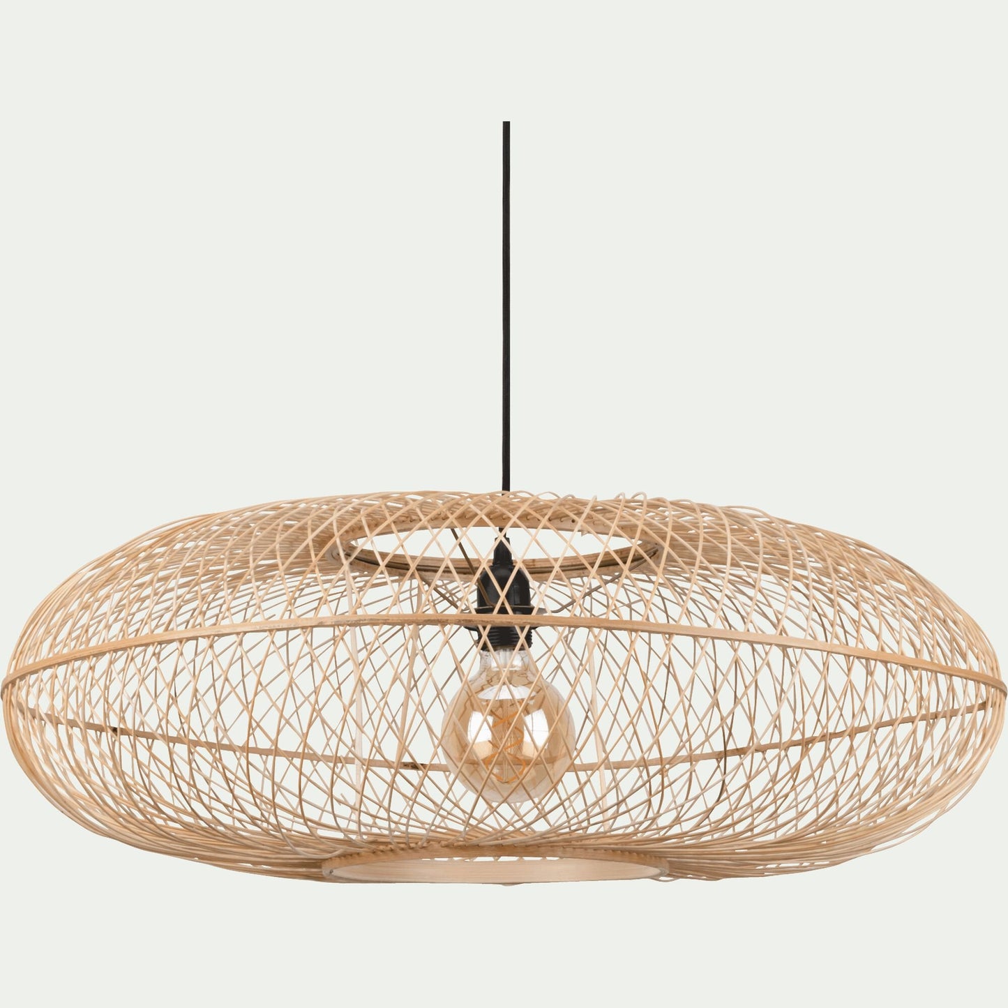 ROUVIA - Suspension non-électrifiée en bambou - D70xH23cm
