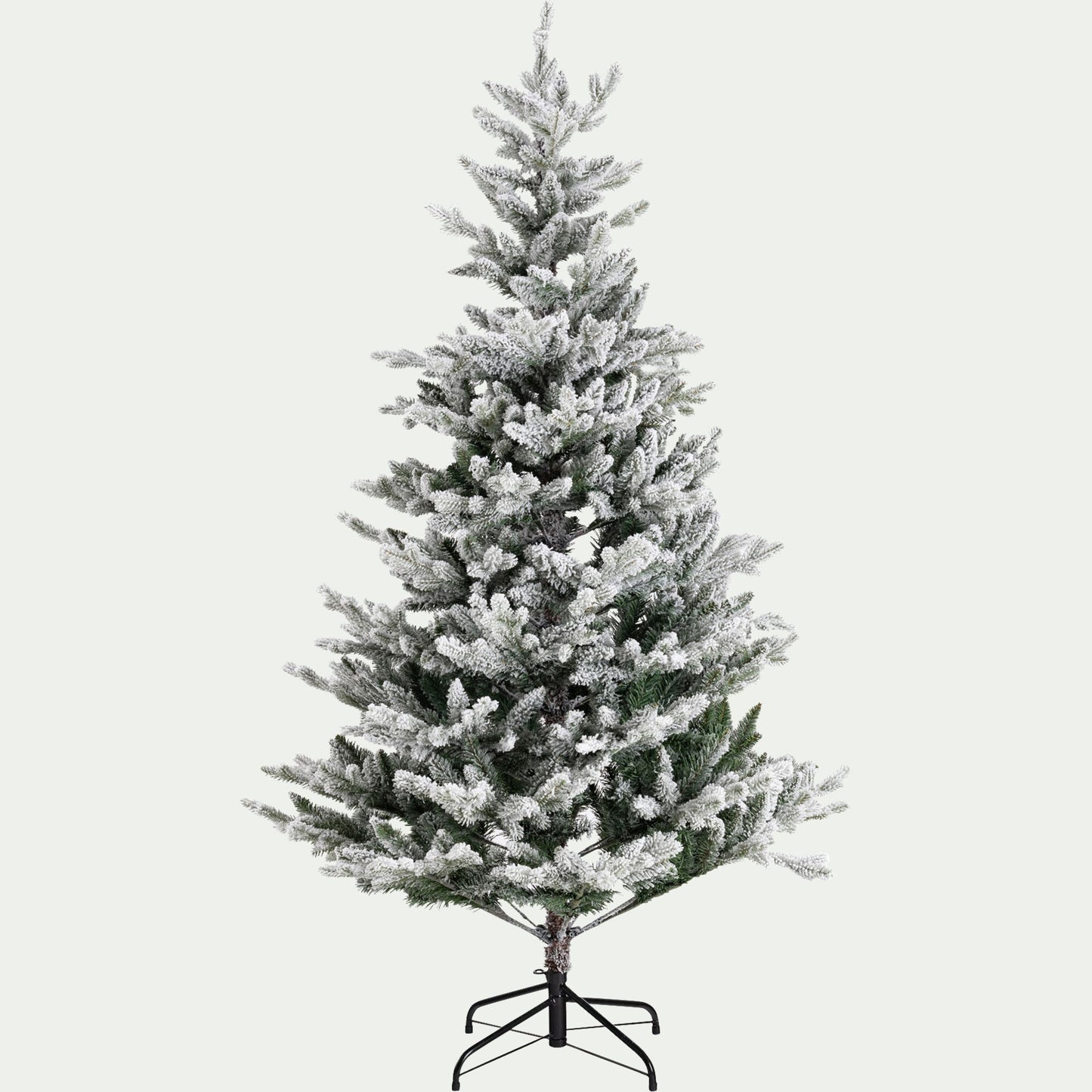 ARAVIS - Sapin de Noël artificiel D112xH180cm - blanc