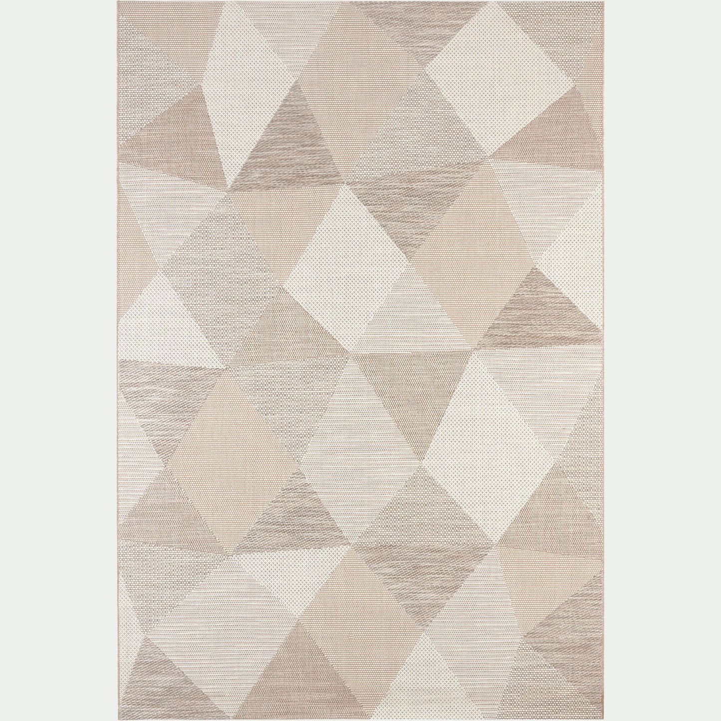 METRIX - Tapis intérieur et extérieur à motifs - beige 120x170cm