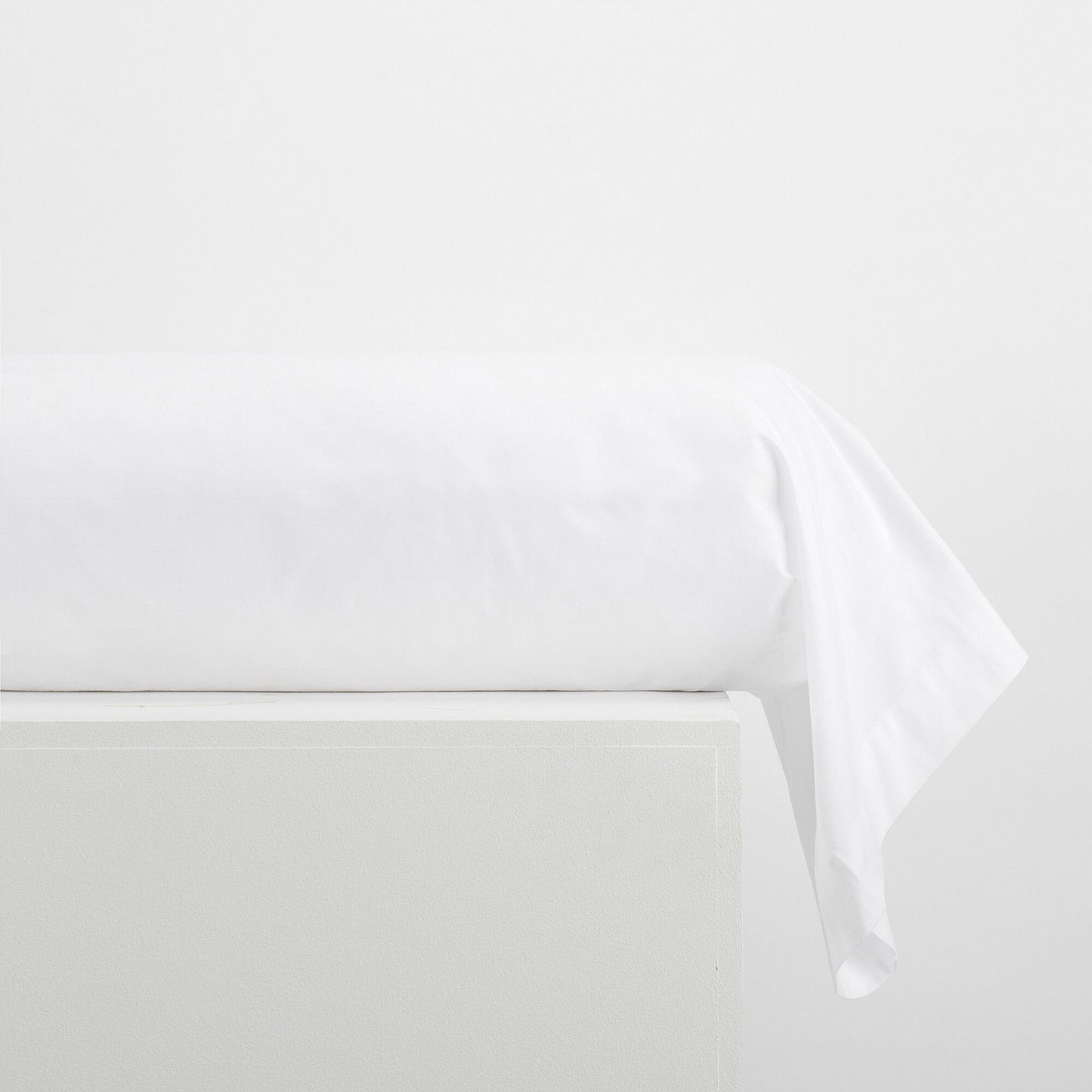 CALANQUES - Taie de traversin en coton - blanc 43x190cm