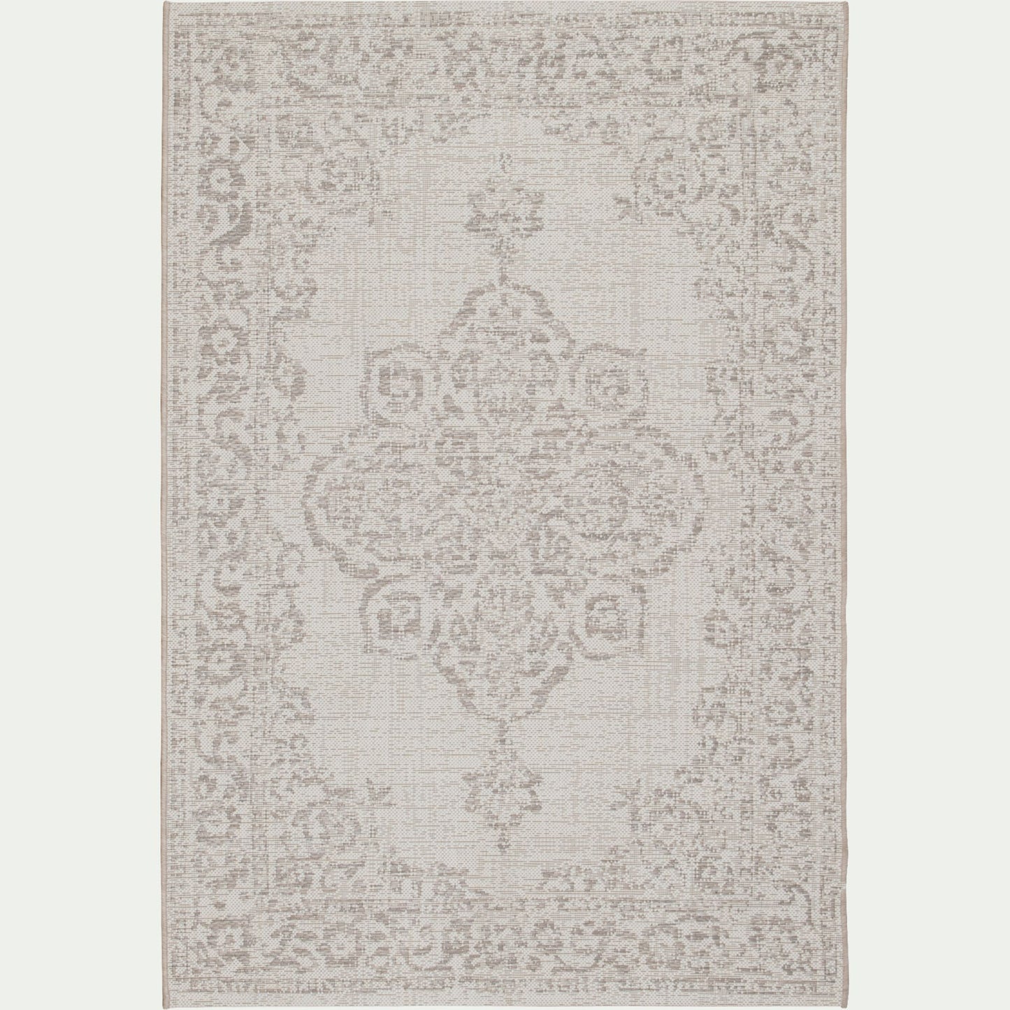 MARQUISE - Tapis persan intérieur et extérieur - écru 160x230cm