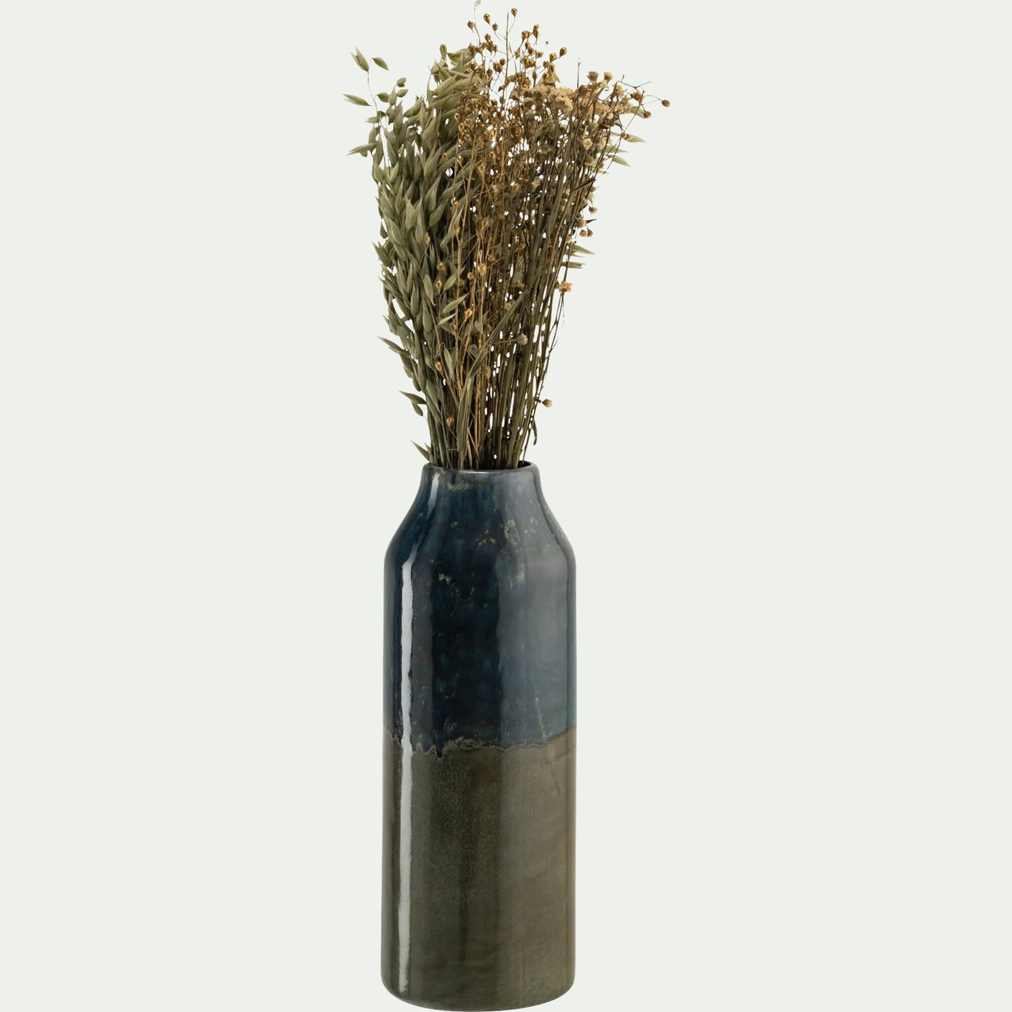 PORTIMAO - Grand vase en faïence H30cm - vert