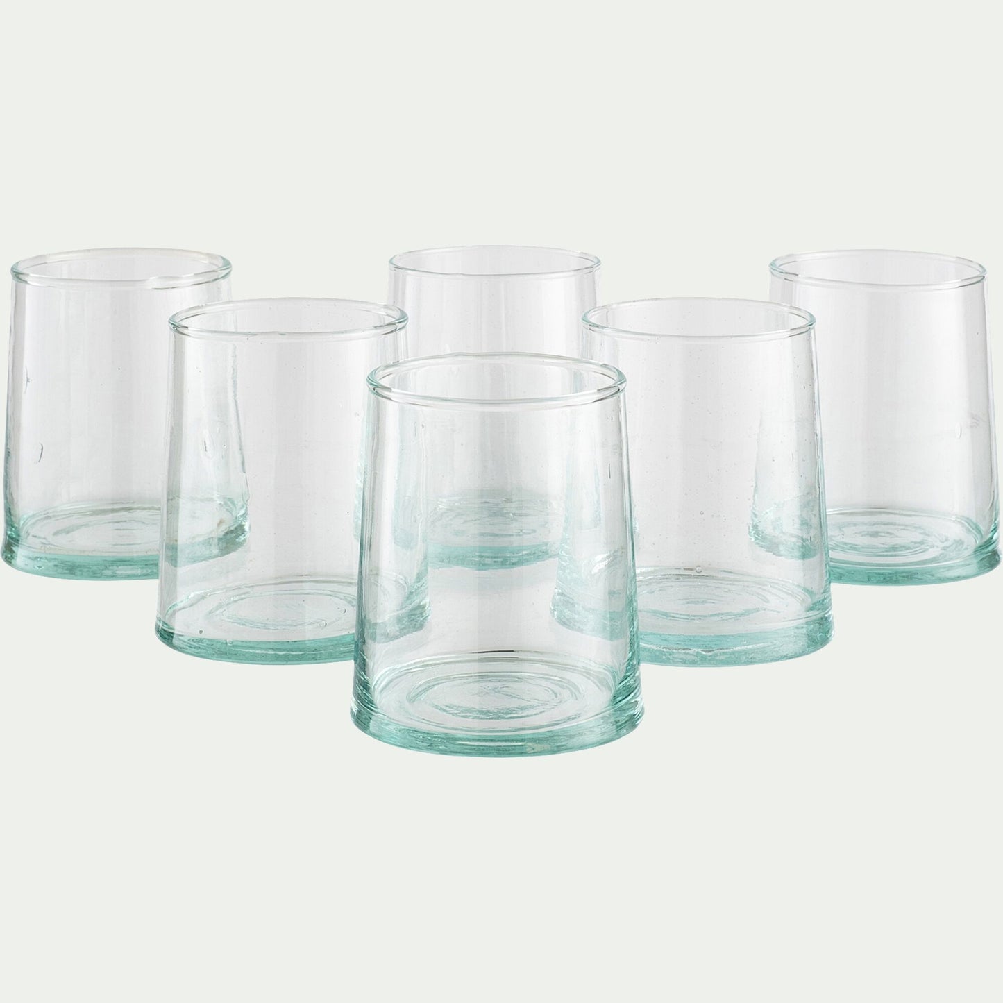 BELDI - Gobelet en verre recyclé 25cl - transparent