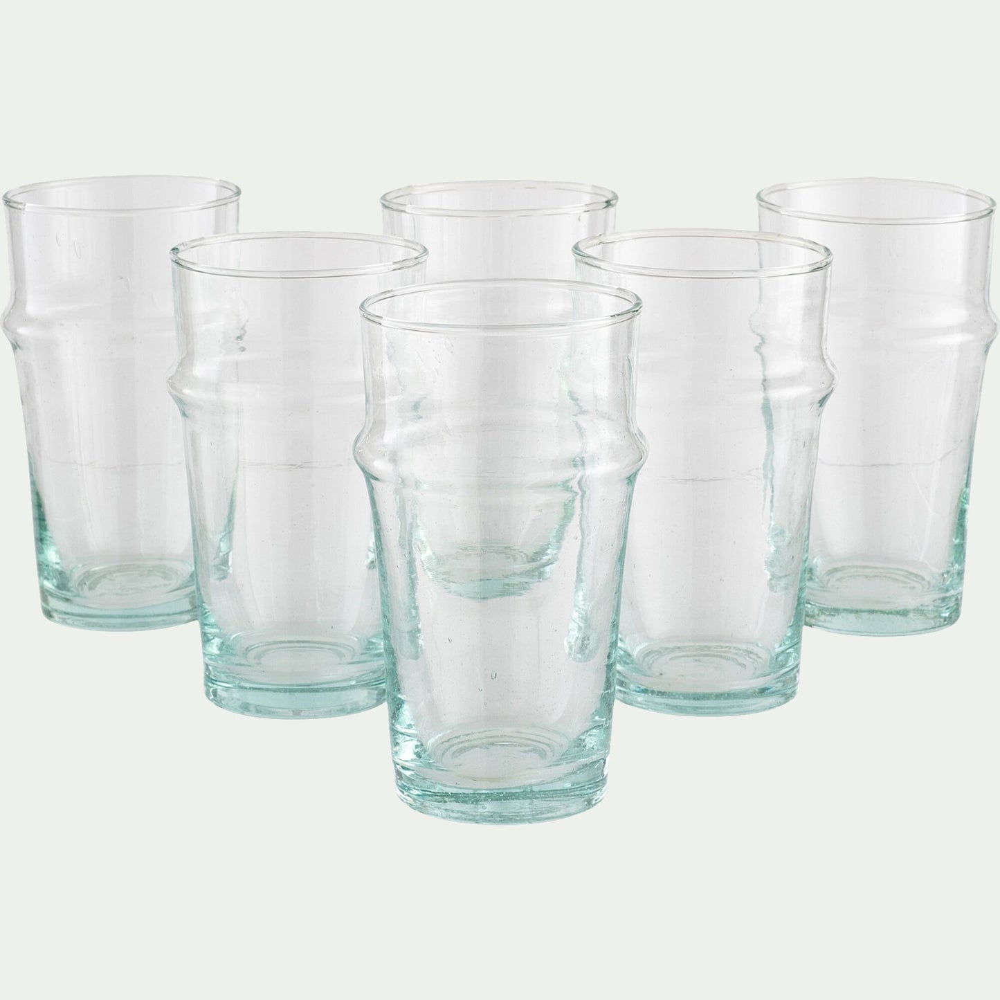 BELDI - Verre marocain en verre recyclé 30cl - transparent