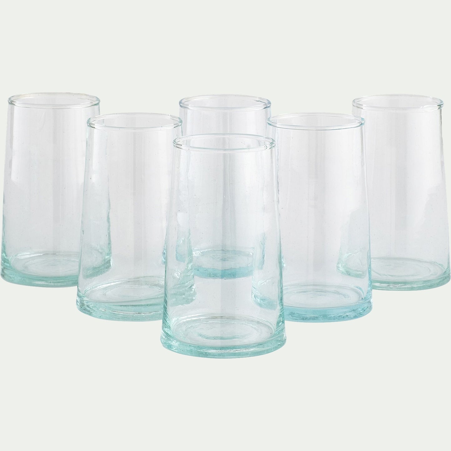 BELDI - Gobelet en verre recyclé 33cl - transparent