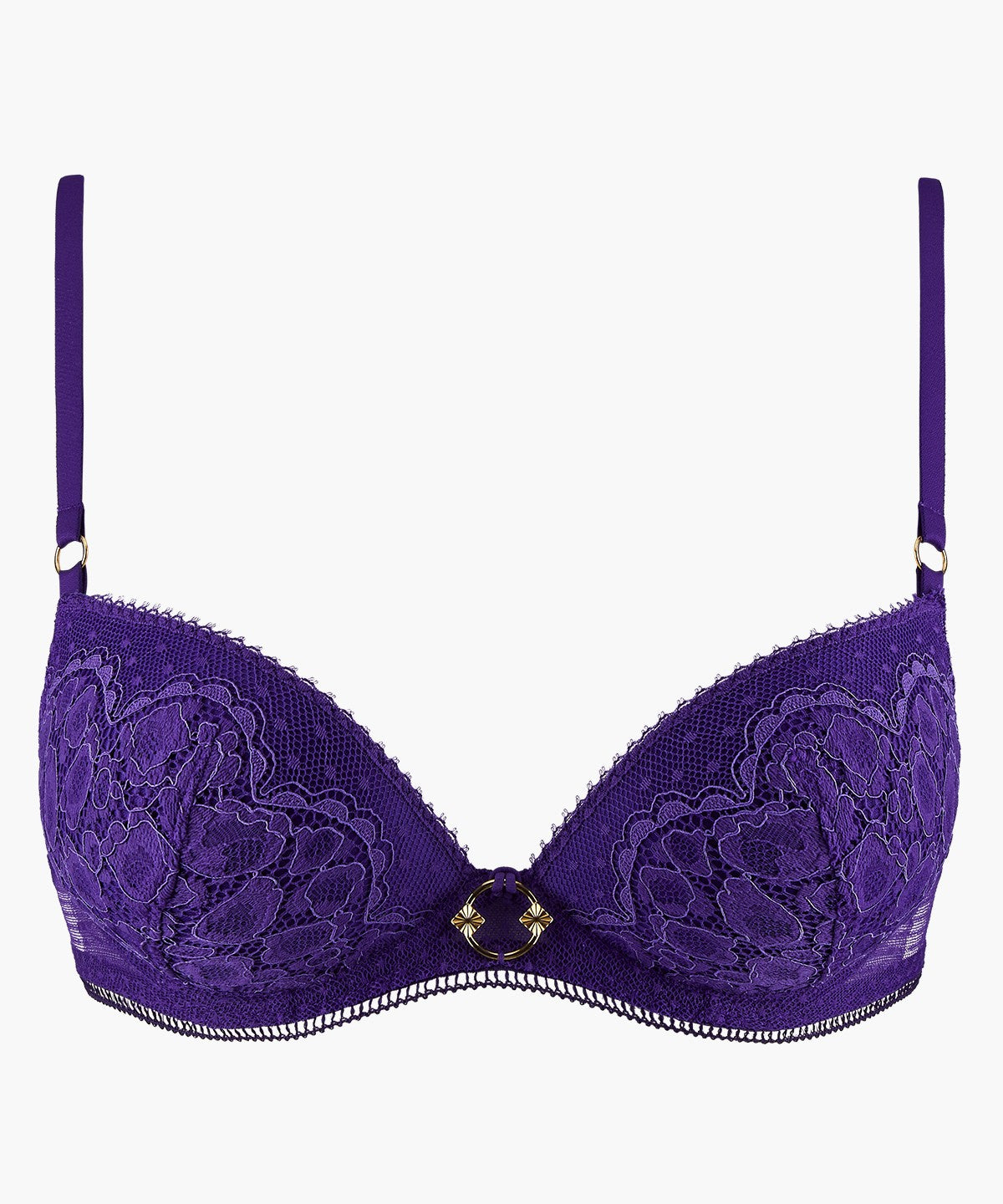 Illusion Fauve Soutien-gorge triangle avec Armatures noir