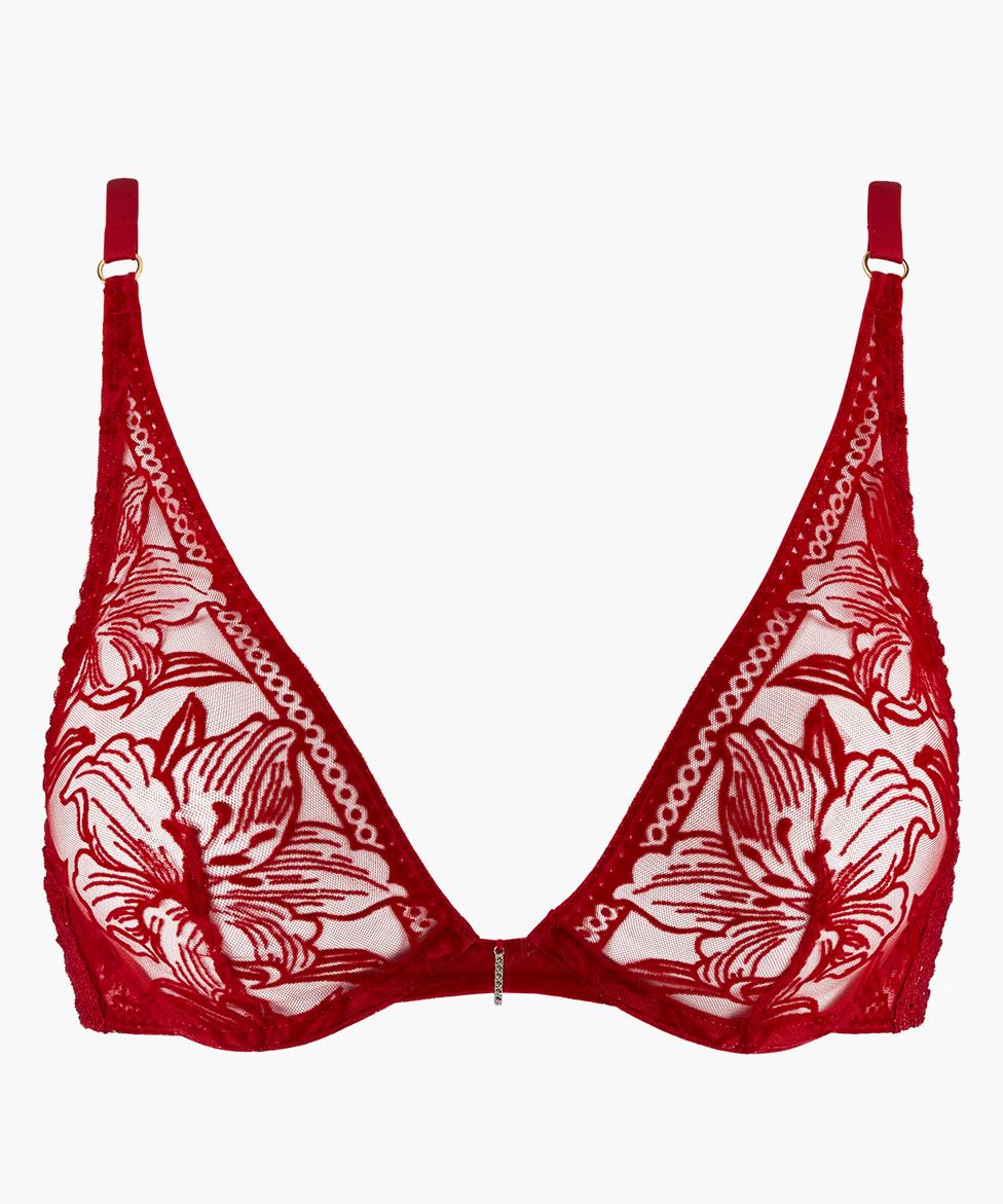 Soutien-gorge triangle avec armatures