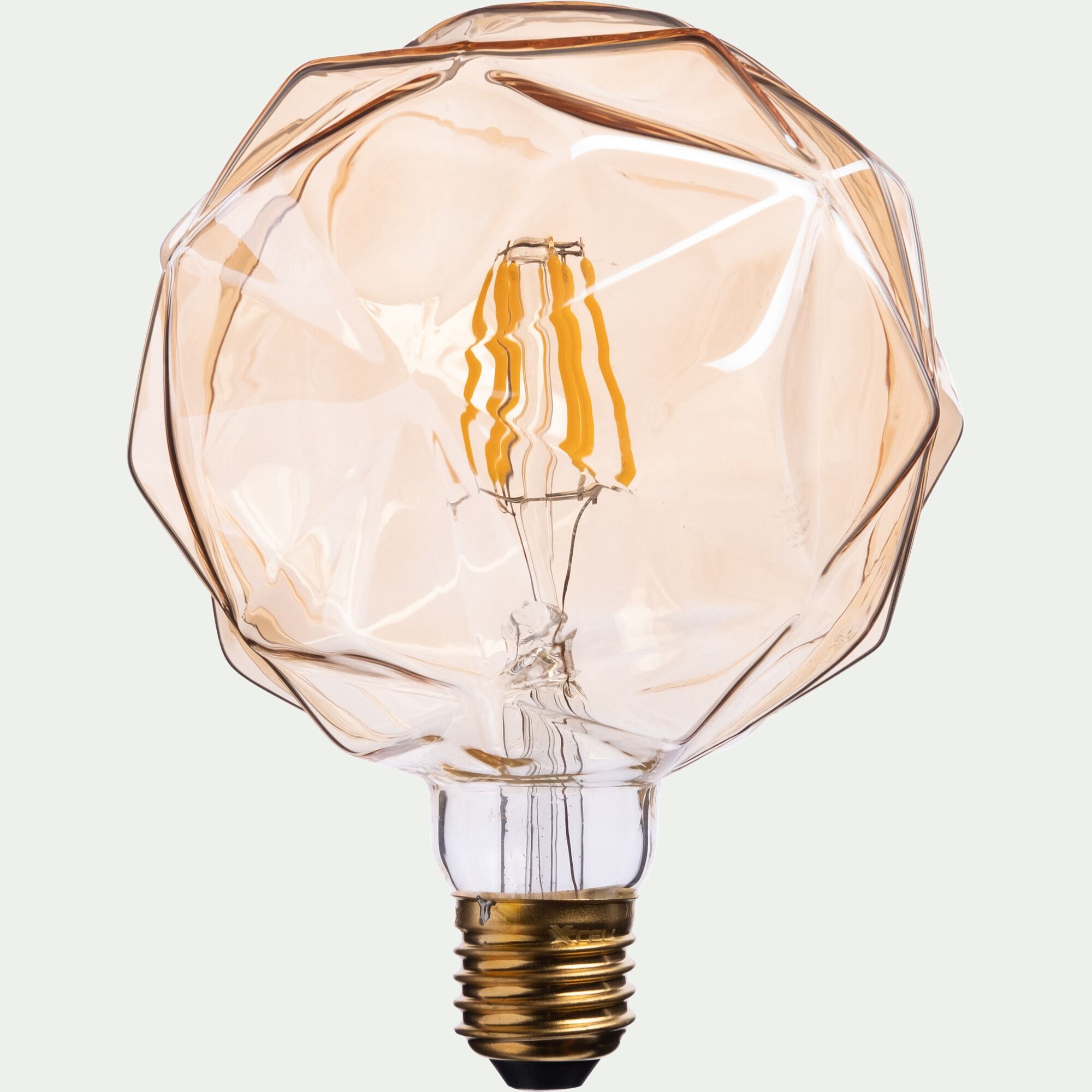 FACETTE - Ampoule décorative LED D12,5cm culot E27