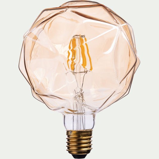 FACETTE - Ampoule décorative LED D12,5cm culot E27