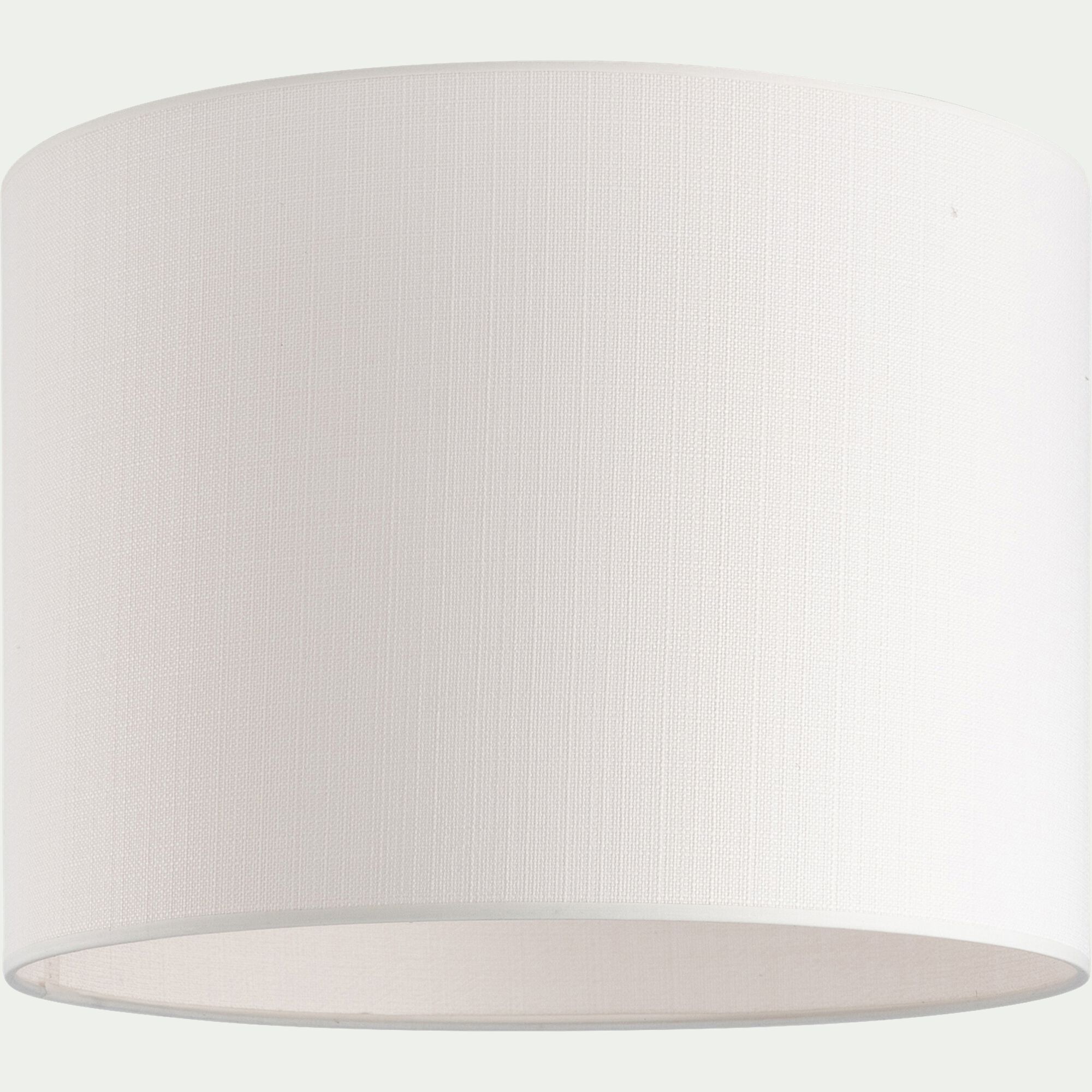 FINNO - Abat-jour cylindrique D40xH30cm - blanc