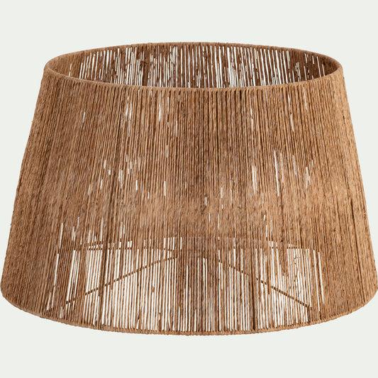 MILO - Abat-jour tambour en jute D60cm - naturel