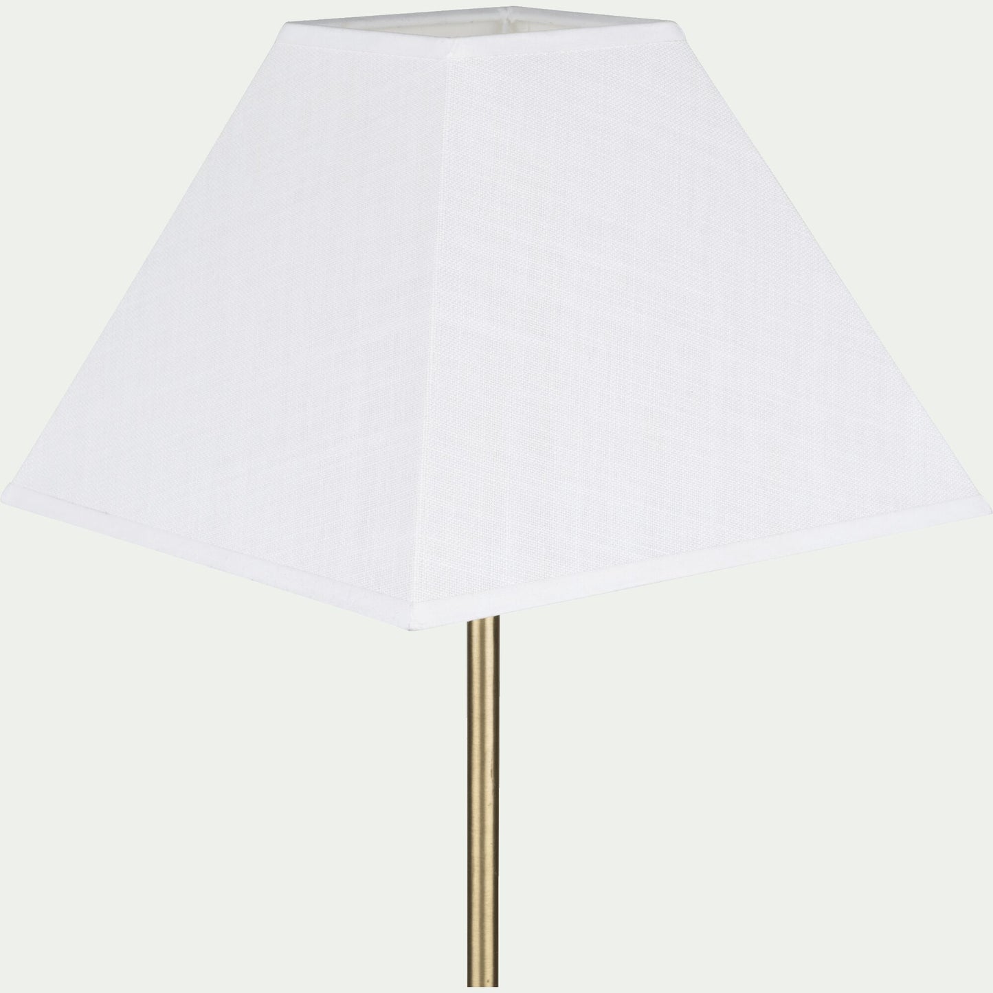 MISTRAL - Abat-jour en coton l25cm - blanc capelan