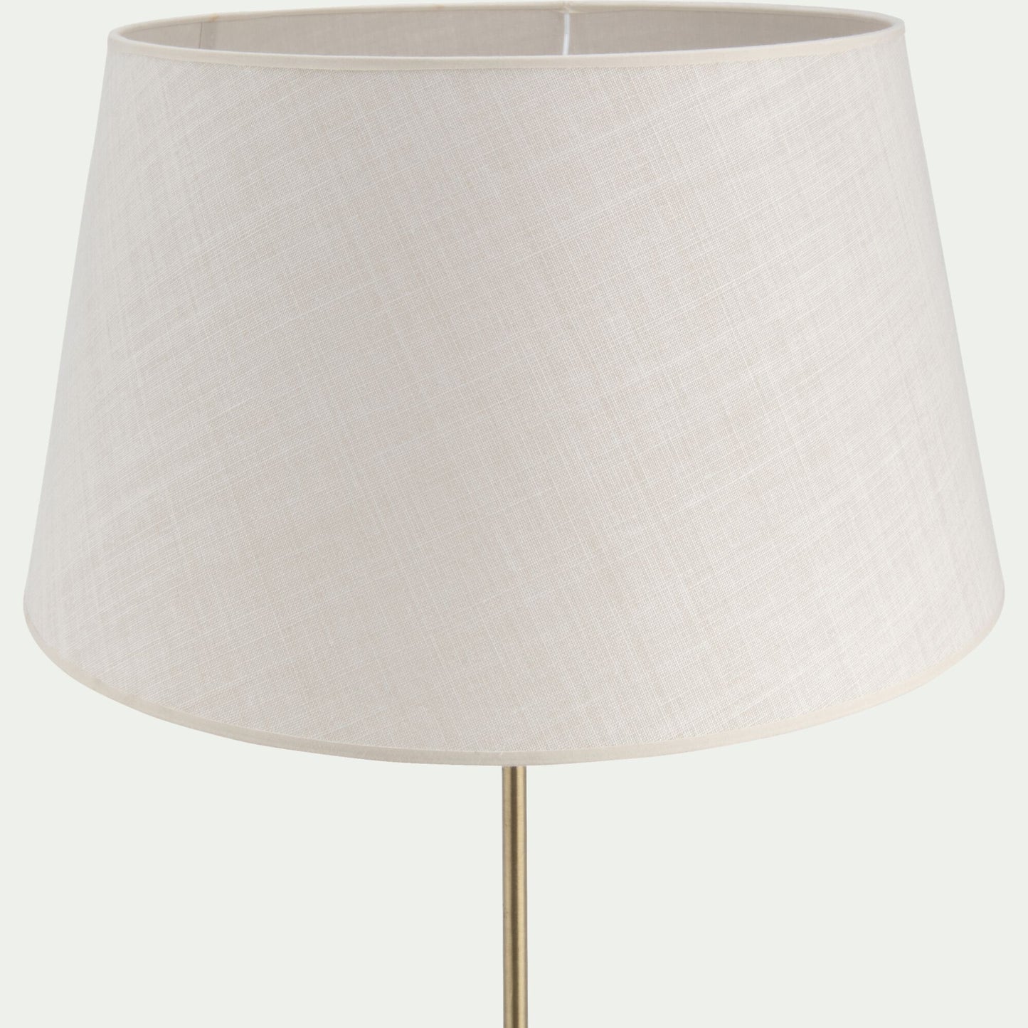 MISTRAL - Abat-jour tambour en coton - D45cm beige roucas