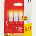 CAPSULE - Lot de 4 ampoules G4 - blanc