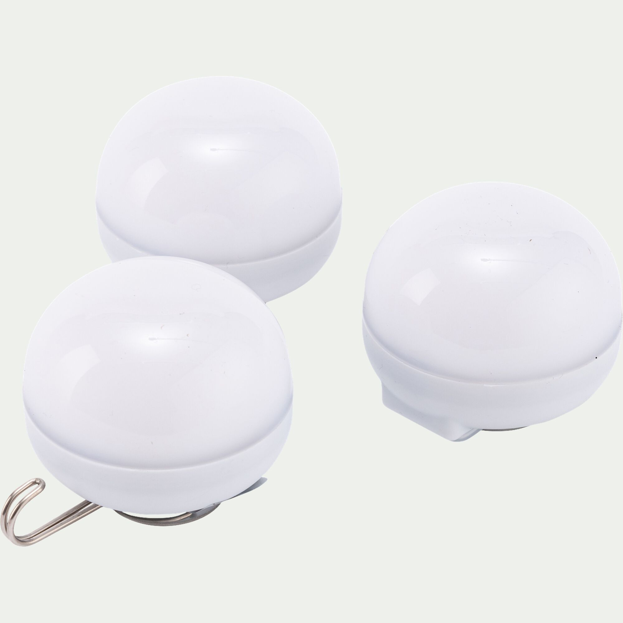 CHERRY MINI - Lot de 3 ampoules d'extérieur rechargeables - blanc