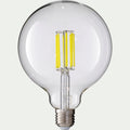 FILY - Ampoule globe D12,5cm culot E27 - transparent