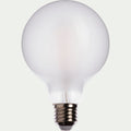 GLOBE - Ampoule LED globe 9,5cm culot E27 - blanc